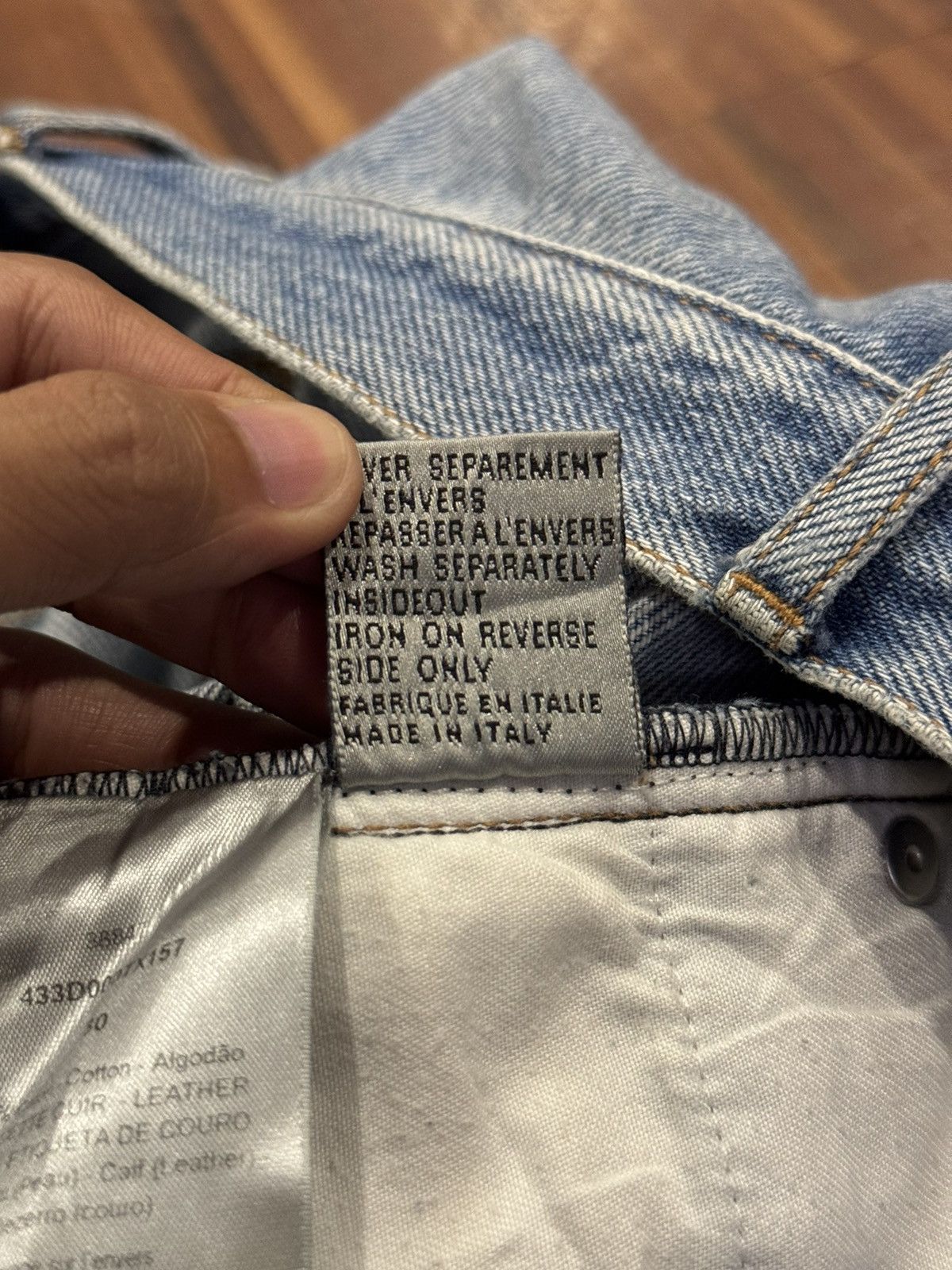 Dior Dior Homme AW18 Destroy Denim Pants Size US 30 / EU 46 - 12 Thumbnail