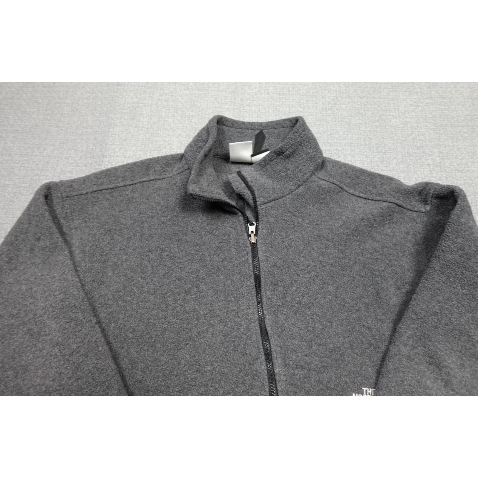 The North Face VINTAGE The North Face Fleece Shirt Mens Large Gray Sweater Fleece Lined Comfort Hiking Size US L / EU 52-54 / 3 - 2 Thumbnail