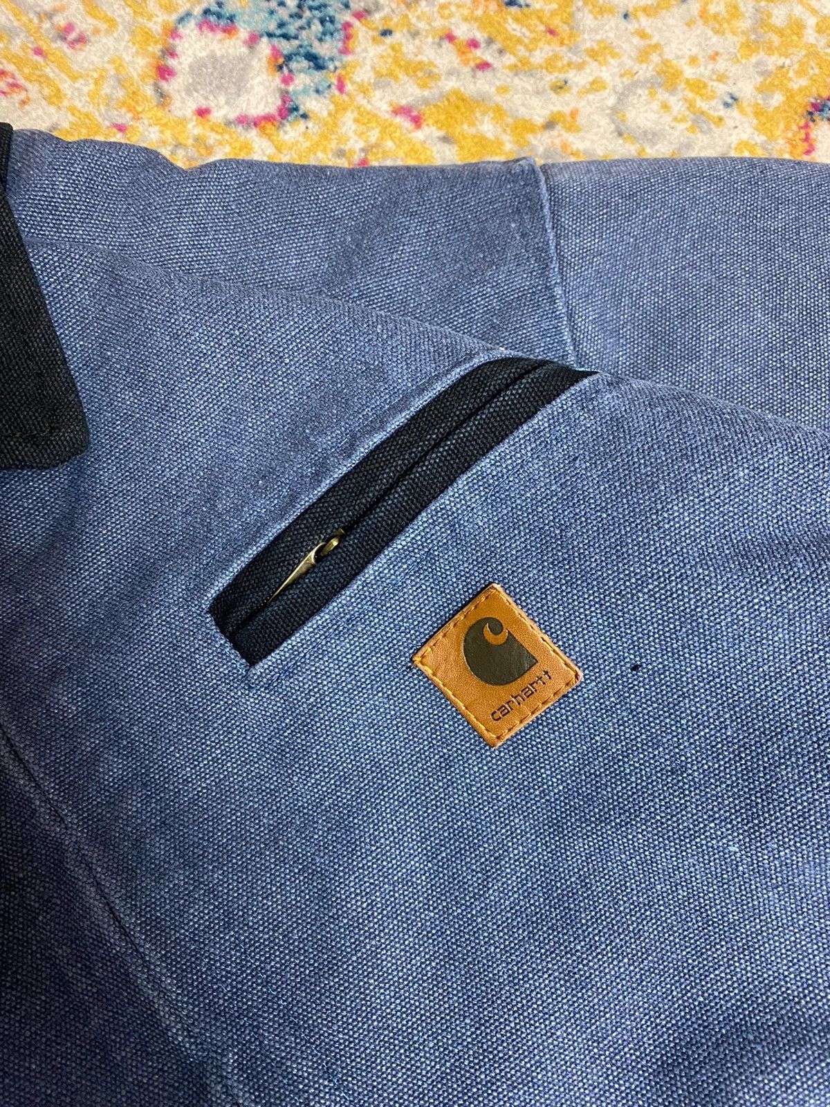 Carhartt Carhartt Detroit work wear jacket jacke blau Size US L / EU 52-54 / 3 - 3 Thumbnail