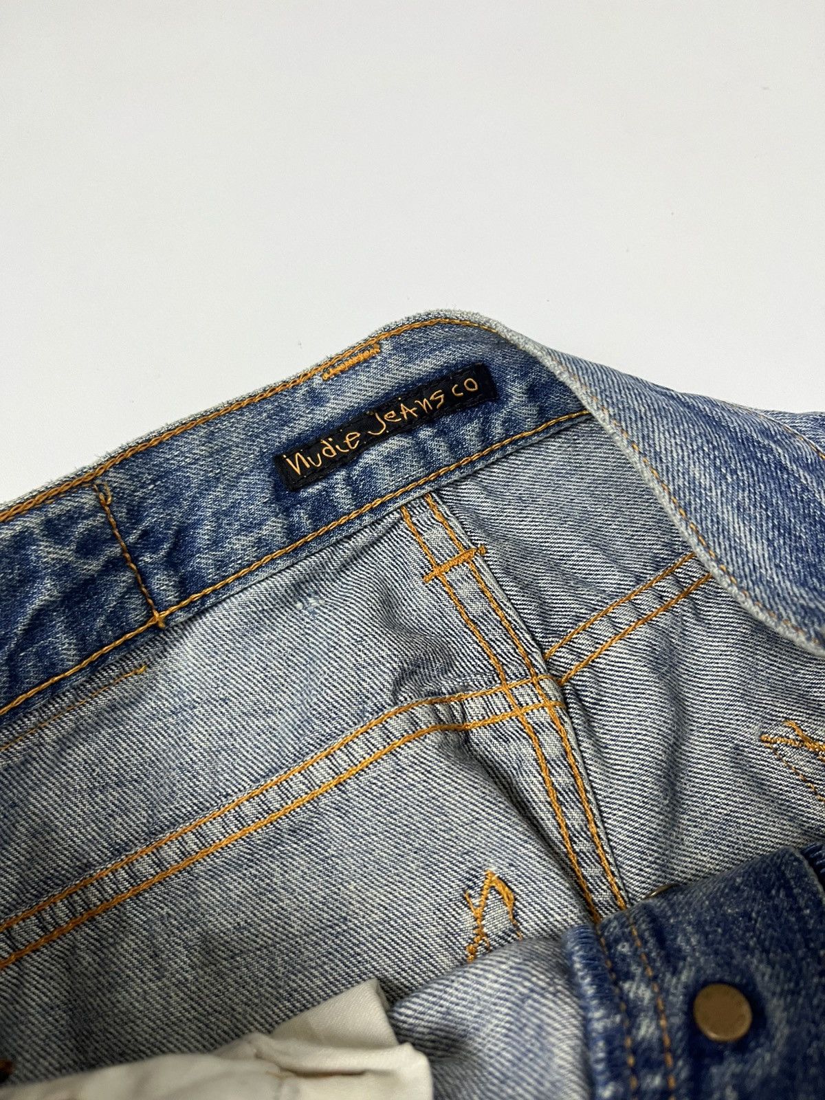 Nudie Jeans crazy distressed jeans by nudie Size US 28 / EU 44 - 5 Thumbnail