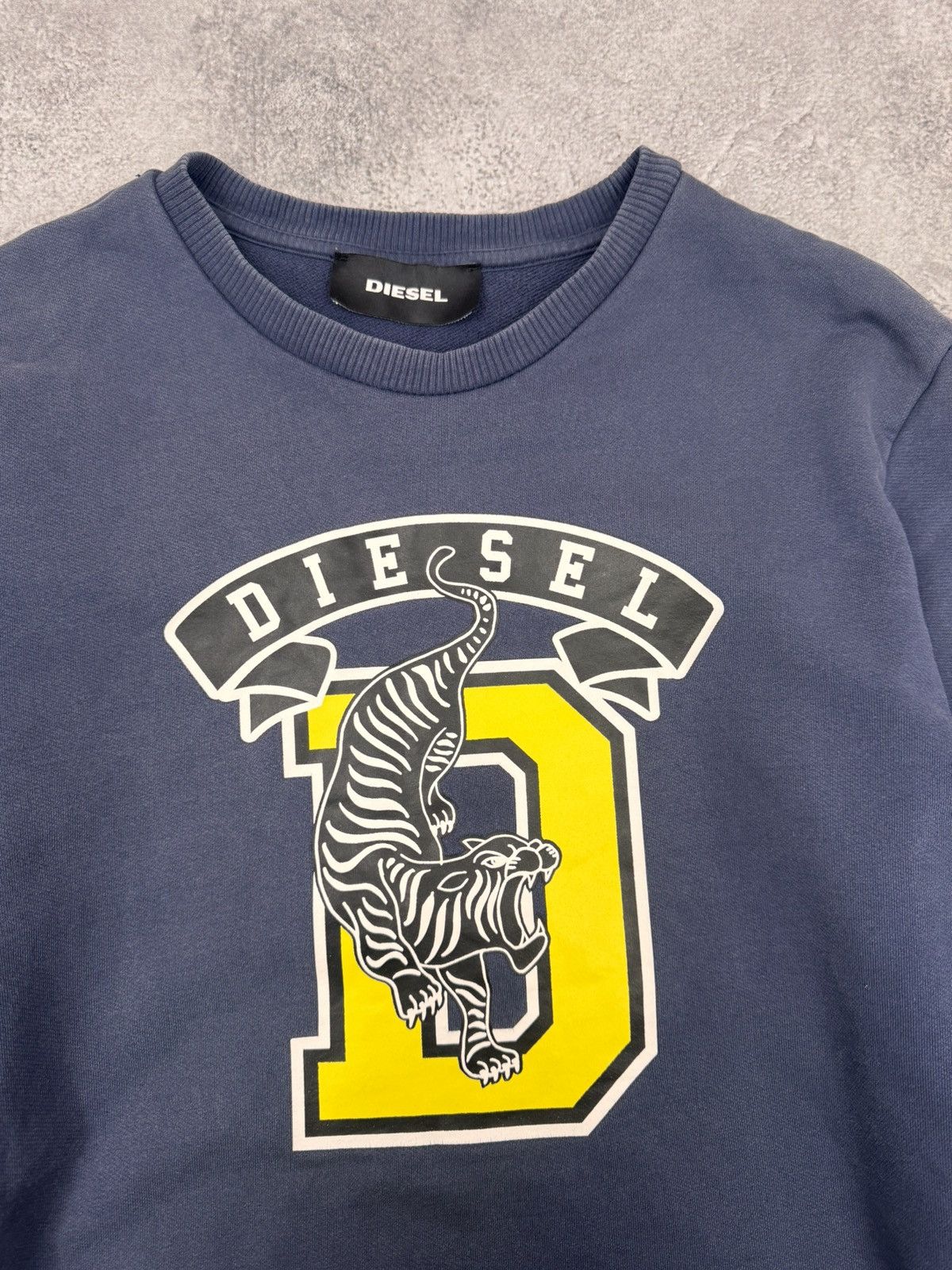 Diesel Diesel Men's Sweatshirt Blue Medium Size US M / EU 48-50 / 2 - 3 Thumbnail