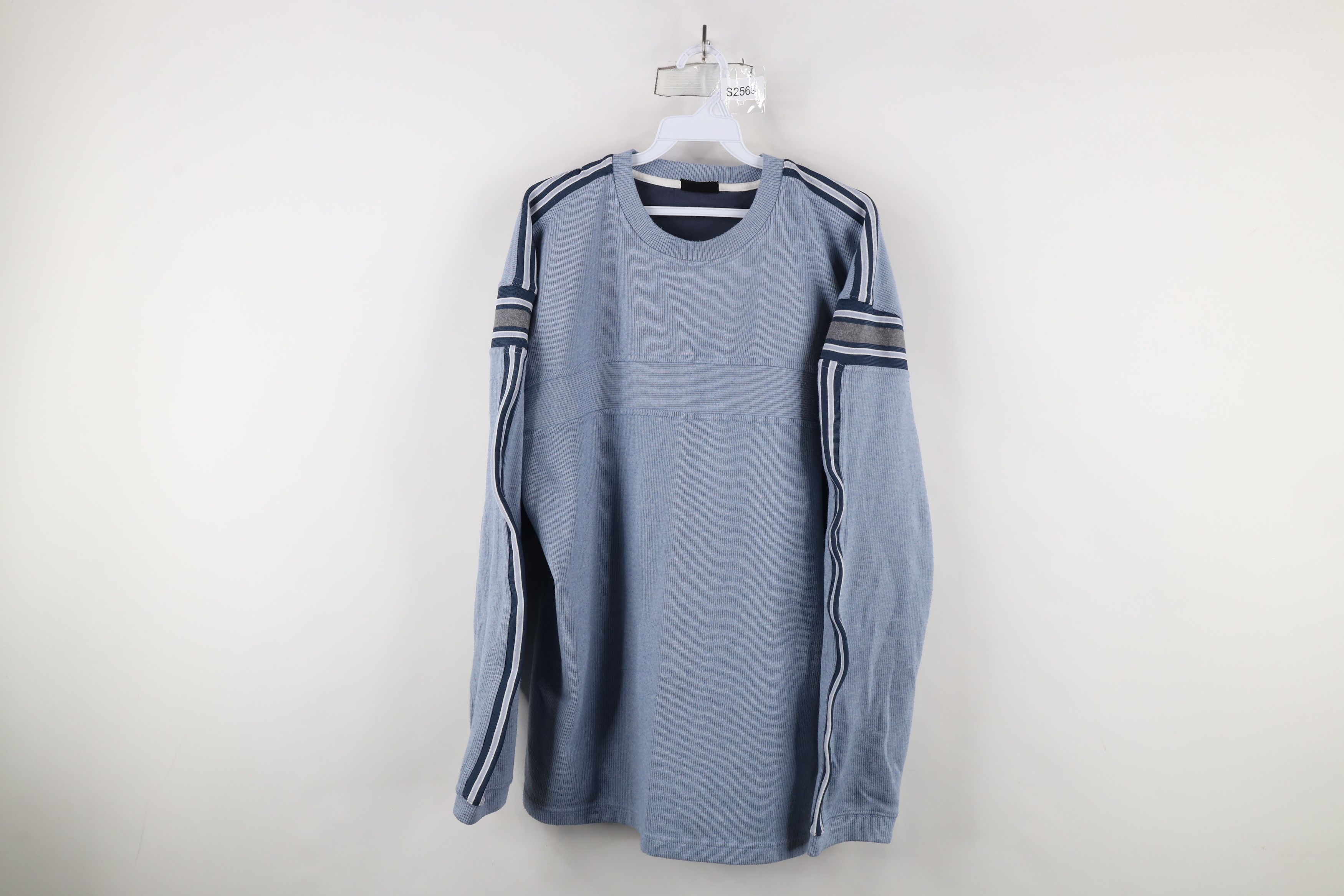 Vintage Vintage 90s Streetwear Heavyweight Knit Long Sleeve T-Shirt Size US XL / EU 56 / 4 - 1 Thumbnail