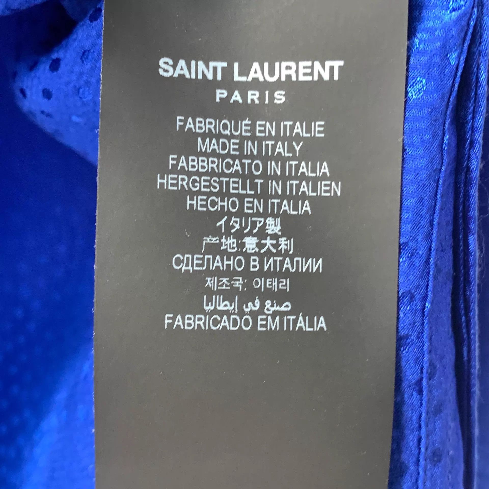 Saint Laurent Paris SAINT LAURENT Shirt Size 38 Size US M / EU 48-50 / 2 - 4 Thumbnail