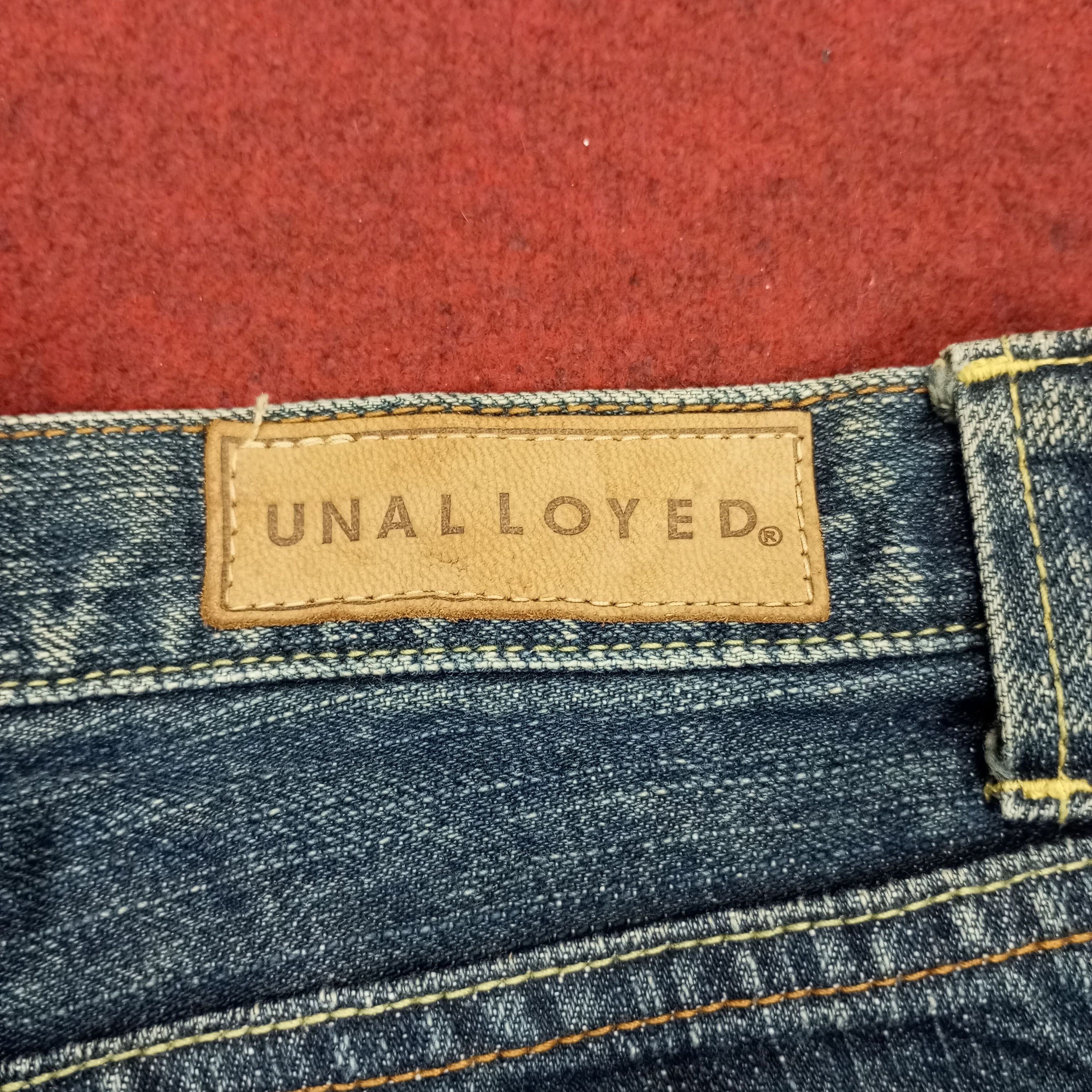 Japanese Brand Unalloyed Fashion Bush Jeans Style Streetwear Rock Punk Size 32" / US 10 / IT 46 - 15 Thumbnail