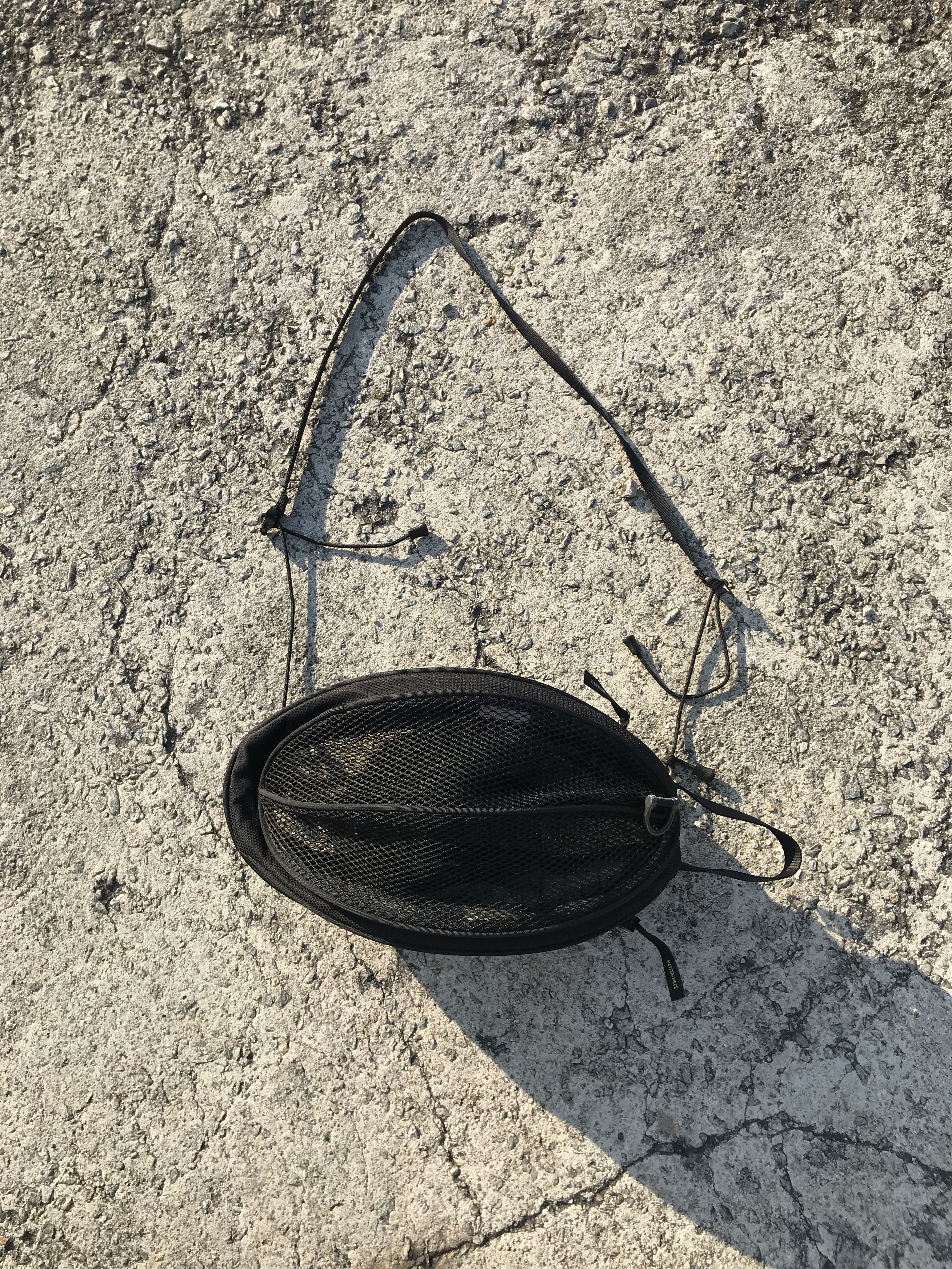 image of Masterpiece Vintage Master Piece Rugby Shape Bag in Black, Men's