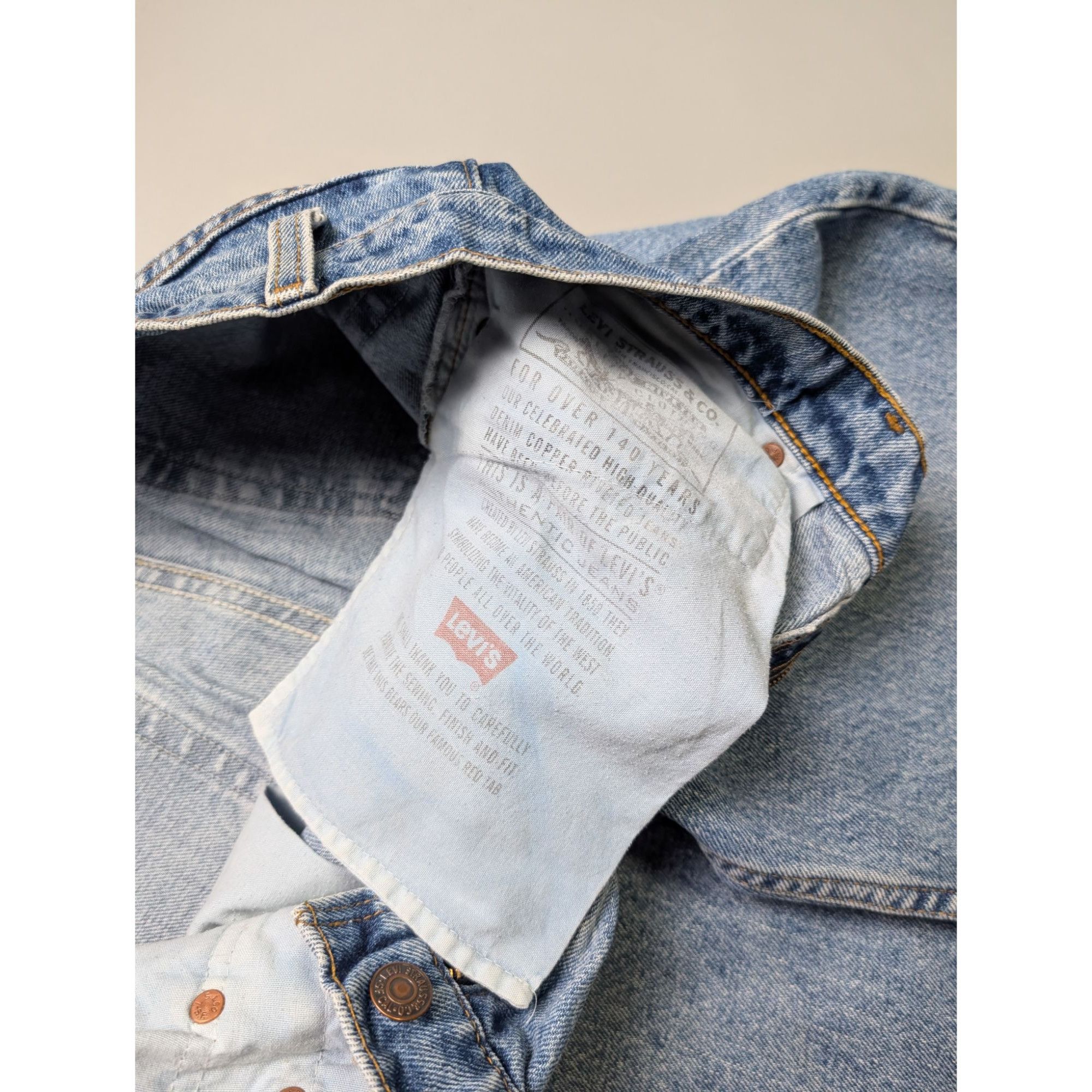 Levi's Levi's 550 Made in USA Relaxed Fit Denim Jeans Pants (Y1078) Size US 38 / EU 54 - 10 Thumbnail
