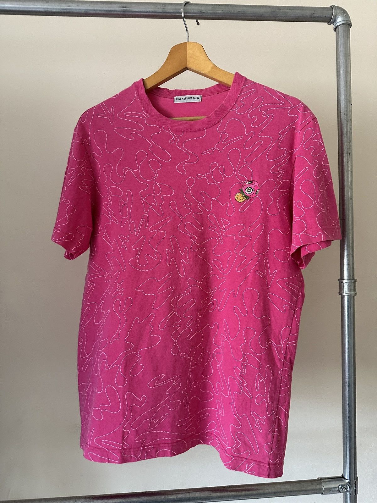 Issey Miyake SS2000 Issey Miyake Men x Takashi Murakami Tshirt Size US M / EU 48-50 / 2 - 1 Thumbnail
