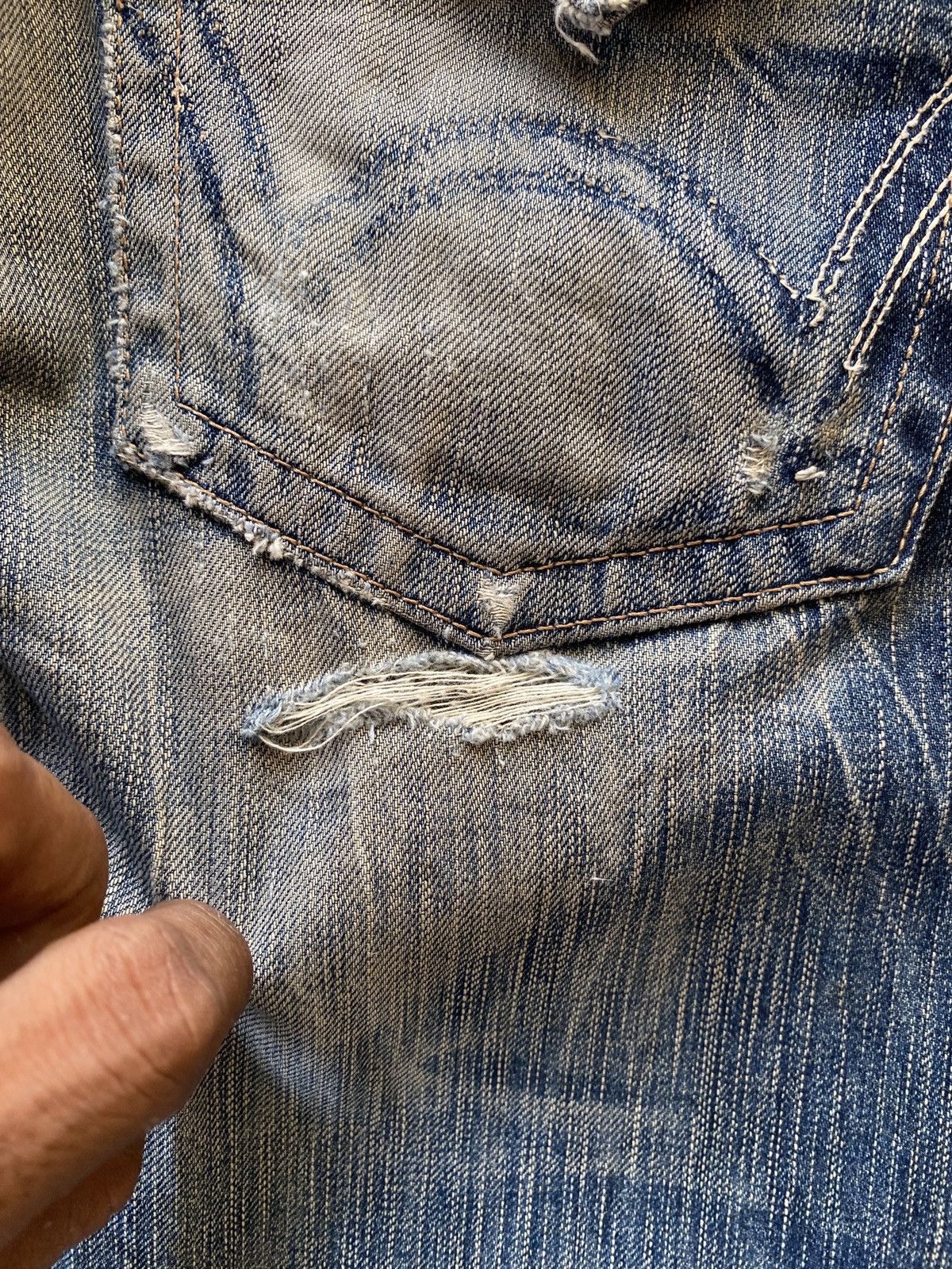 Edwin × Vintage Vintage edwin 503 flare denim Size US 30 / EU 46 - 10 Thumbnail