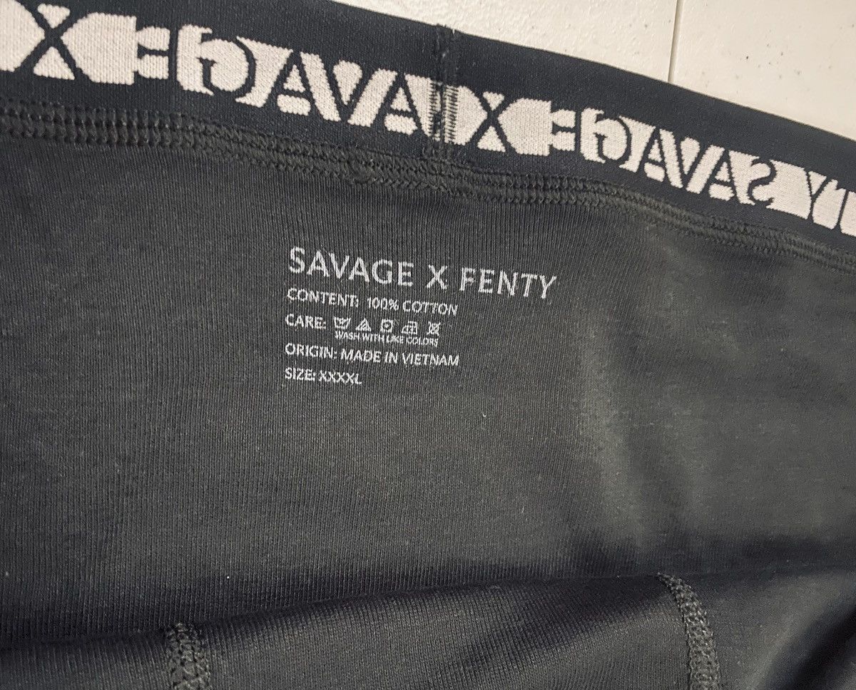 Fenty Savage X Fenty Black Cotton Classic Boxer Brief 3 Pack XXXXL Size 46 - 10 Thumbnail