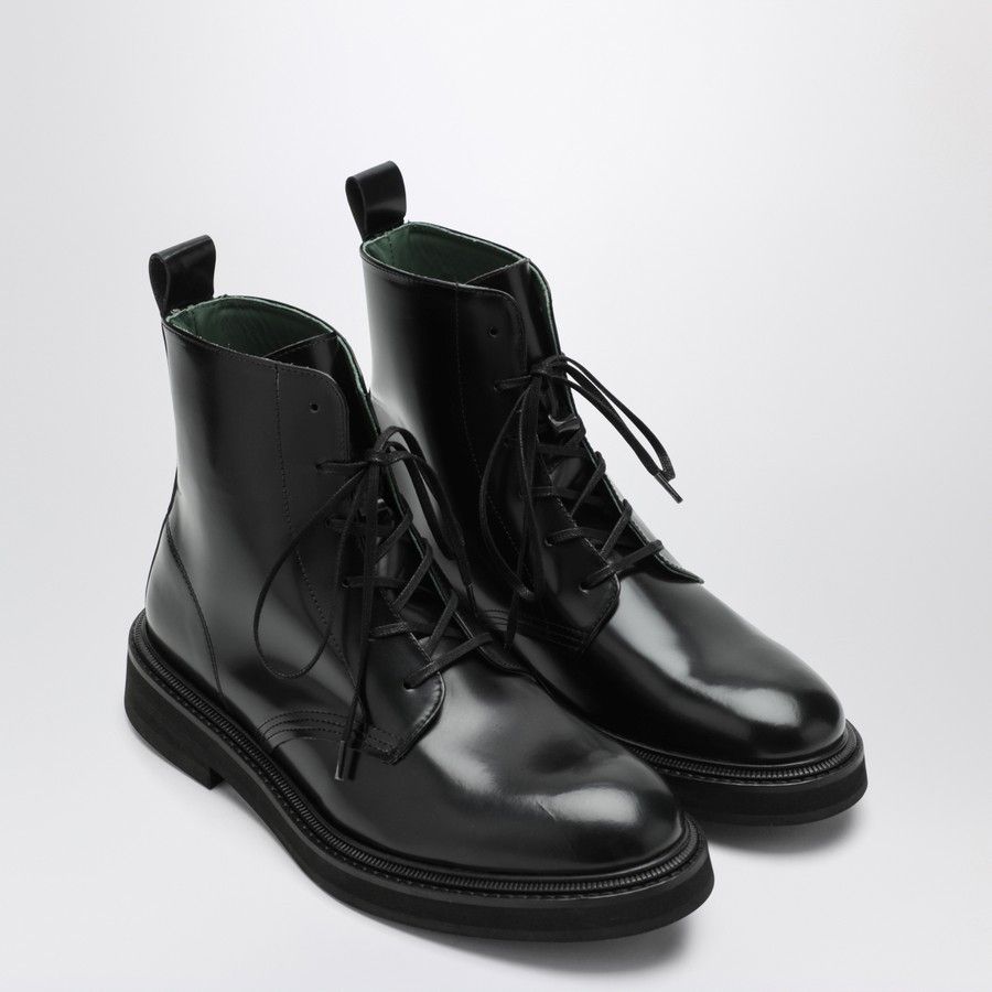 VINNY's o1d2blof1025 Leather Boots in Black Size US 11 / EU 44 - 2 Thumbnail