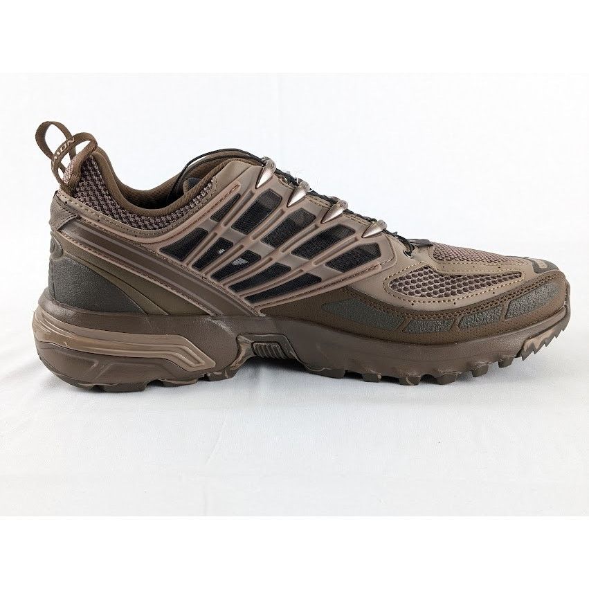 Salomon o1rshd1 Men's "Acs Pro Desert" Sneakers in Brown Size US 12 / EU 45 - 4 Thumbnail