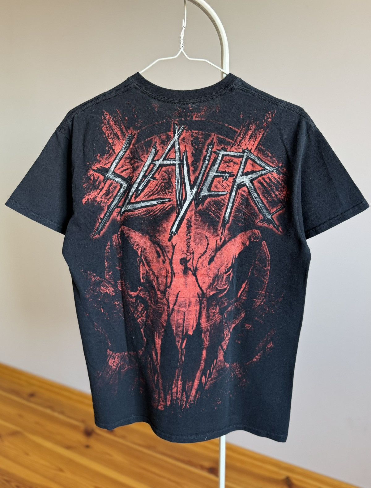 Band Tees Slayer Vintage Tour Metal Rock T-shirt Black Tee Metal Size US M / EU 48-50 / 2 - 3 Thumbnail