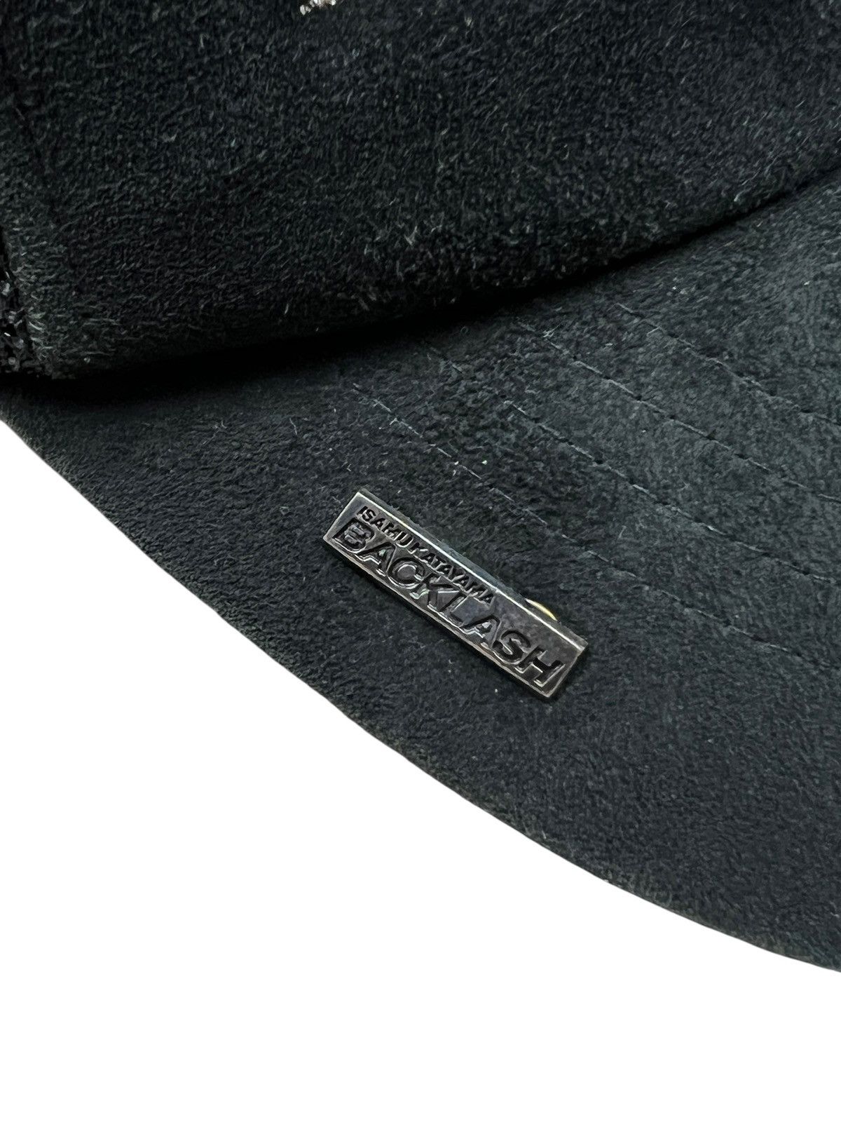 Isamu Katayama Backlash Isamu Katayama Backlash ‘Roll” Leather Trucker Hat Size ONE SIZE - 5 Thumbnail