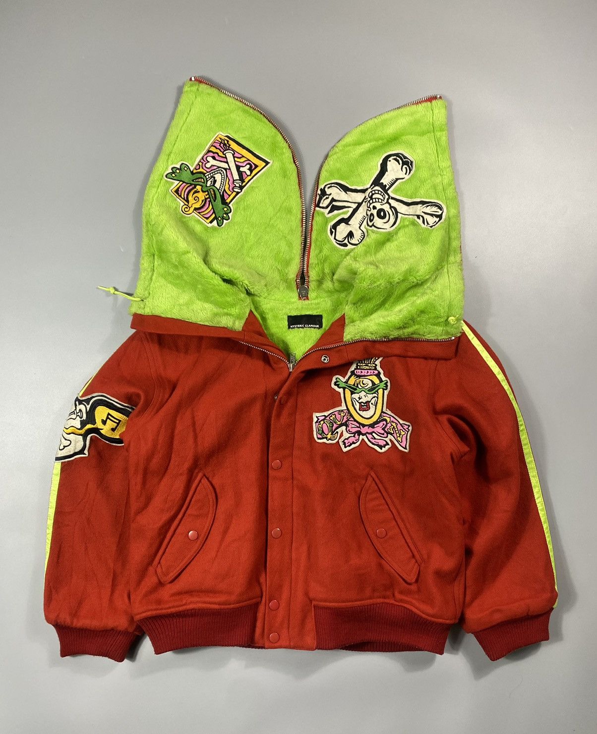 Hysteric Glamour Archive! 1980s-HG- “Queen” Alien Hood Patched 