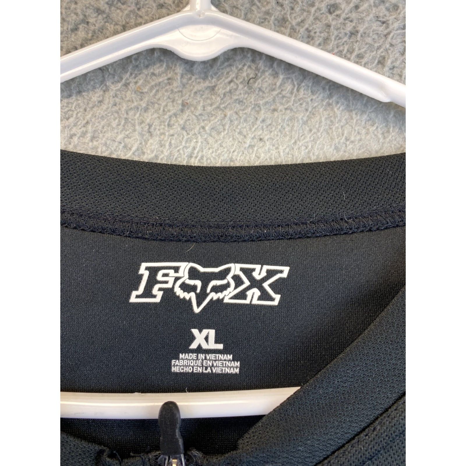 Vintage Fox Shirt Mens XL 1/4 Zip Pullover Crew Polyester Riding Zipper Pocket/34-53 Size US XL / EU 56 / 4 - 6 Thumbnail