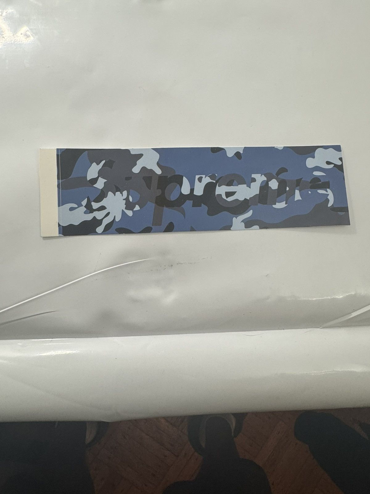 Supreme Supreme Blue Camo Box Logo Sticker Size ONE SIZE - 1 Preview