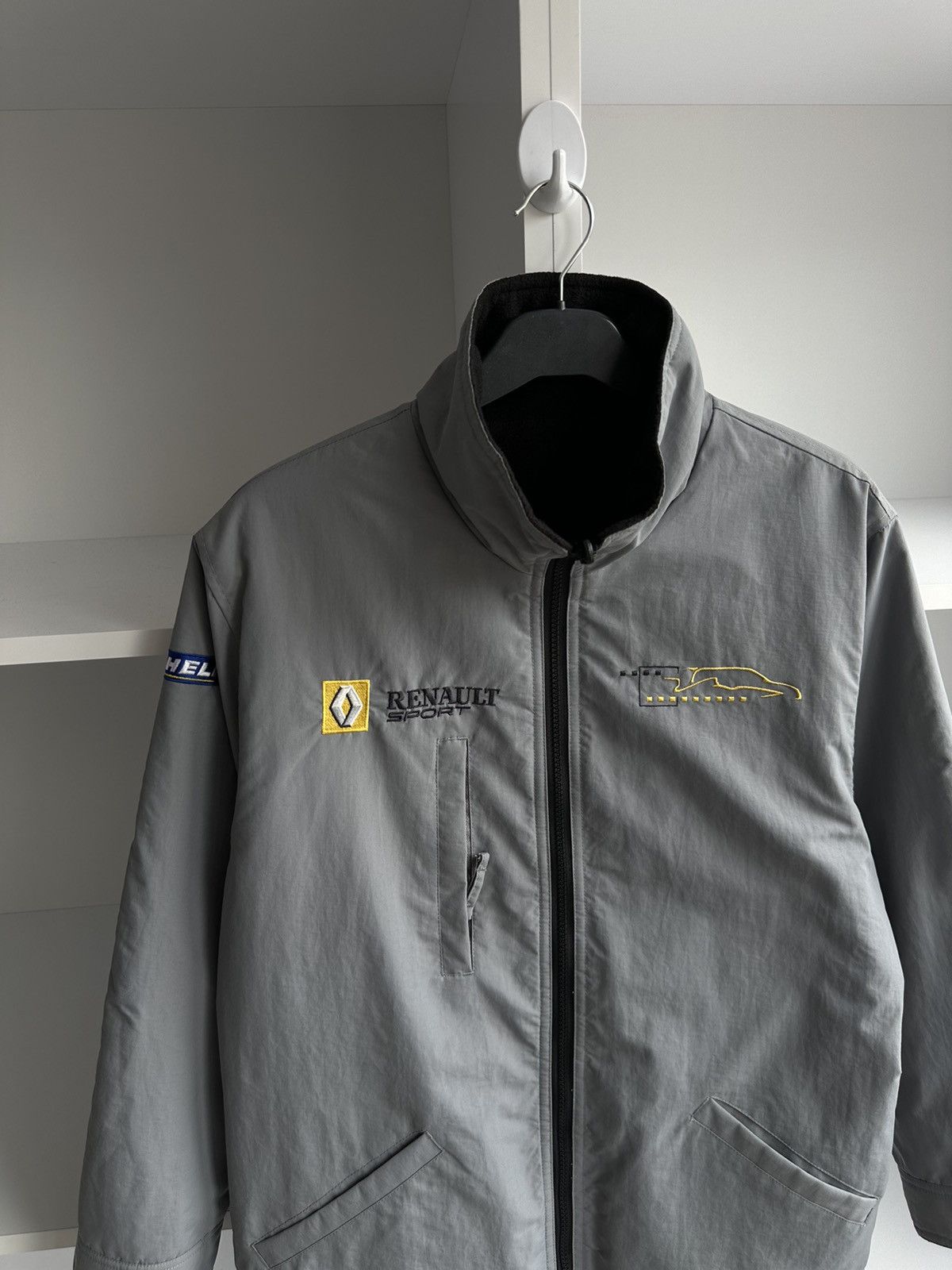 Vintage Vintage Renault Sport 3 in 1 Racing F1 Grey Jacket Size US S / EU 44-46 / 1 - 17 Thumbnail