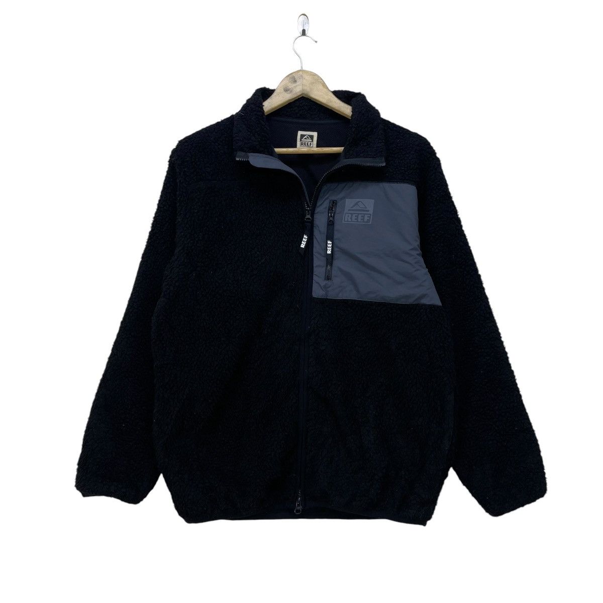 Japanese Brand Reef Deep Pile Fleece Outdoor Zipper Jacket Size US M / EU 48-50 / 2 - 1 Thumbnail