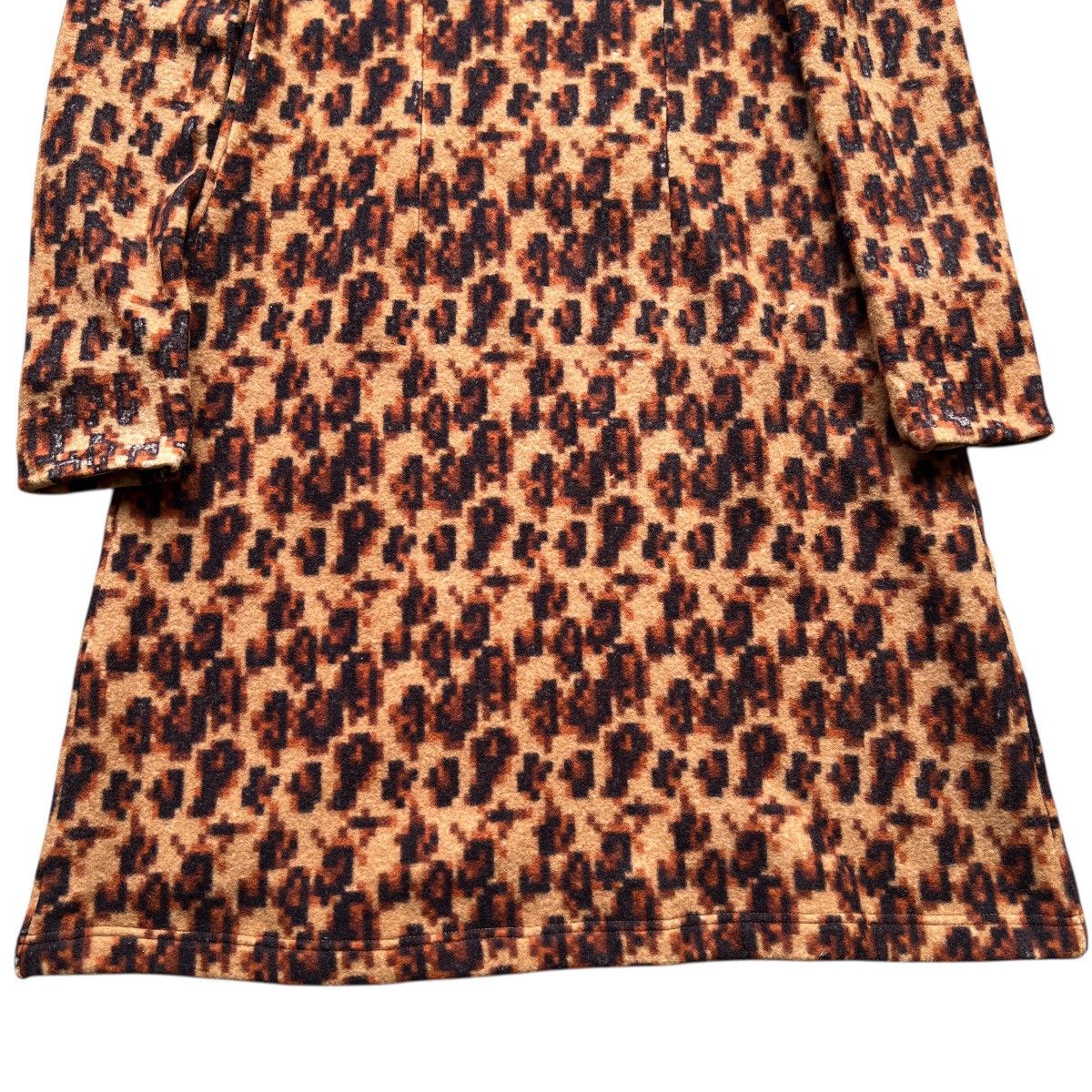 Beauty Beast 🔥 Rare Pick Beauty Beast Leopard Half Zip Coat Dress Size M / US 6-8 / IT 42-44 - 14 Thumbnail