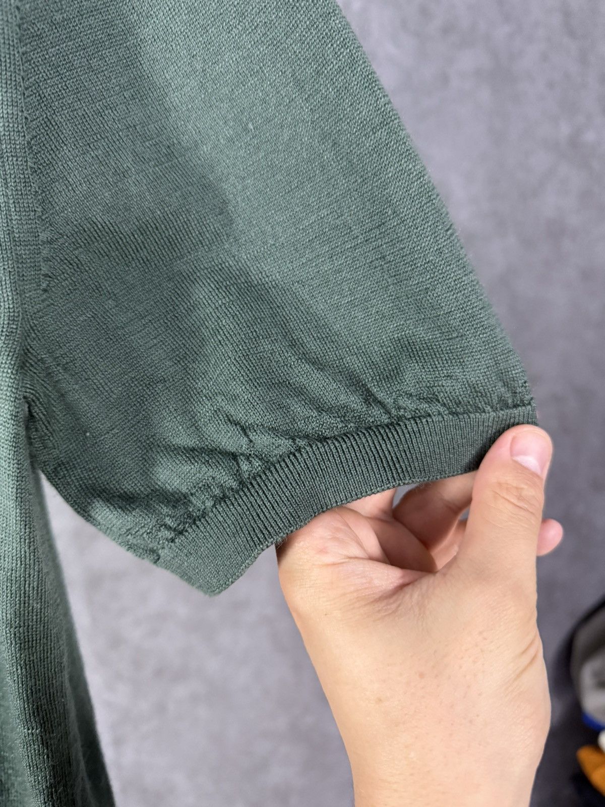 Designer × Reiss Reiss designer merino wool polo tee Size US L / EU 52-54 / 3 - 7 Thumbnail