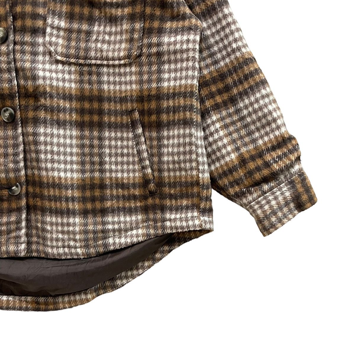 American Rag × Flannel × Vintage Vintage Rag Machine Button Jacket Size US M / EU 48-50 / 2 - 5 Thumbnail