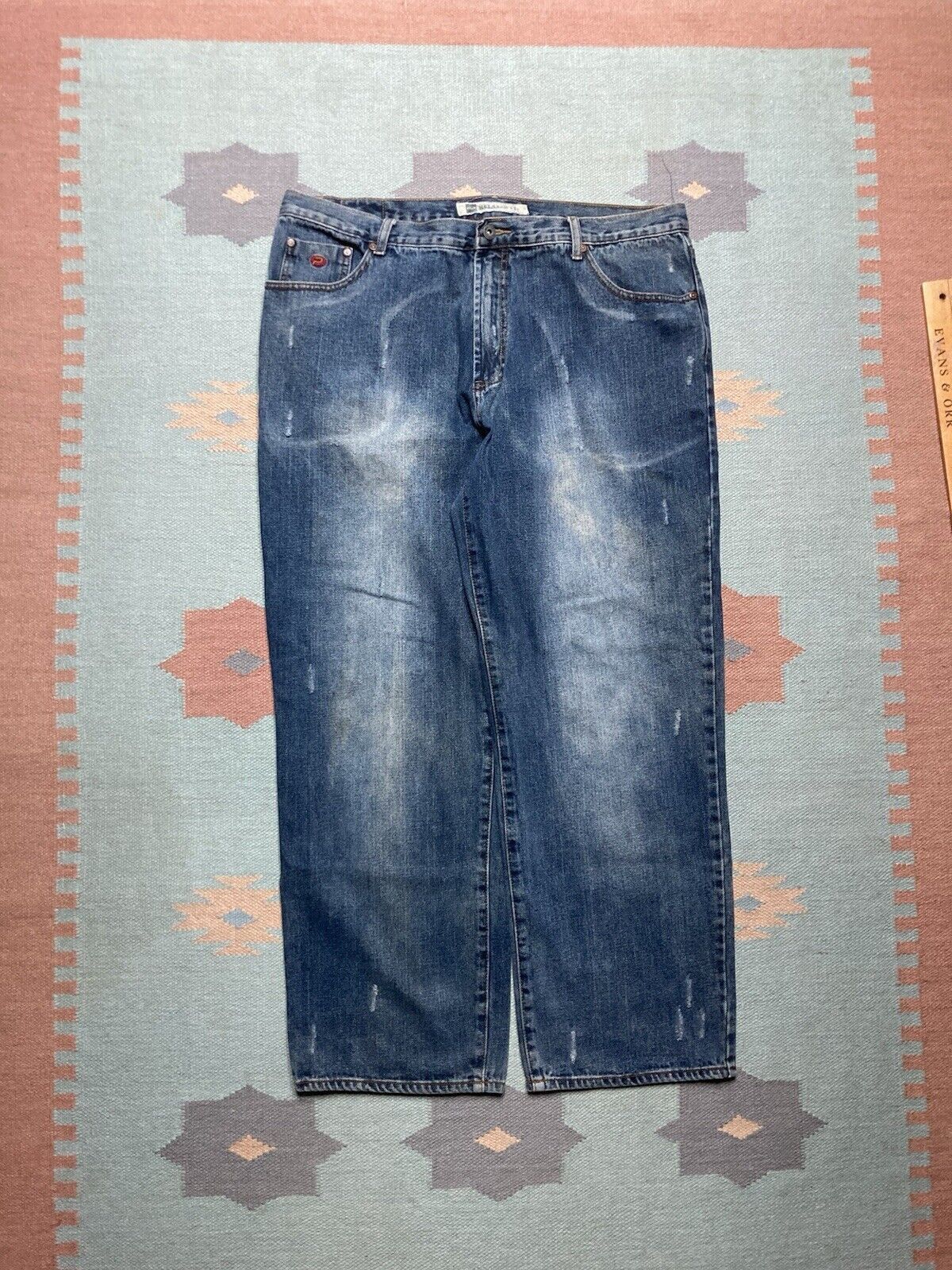 JNCO × Vintage Vtg y2k baggy jeans paco pipes faded skater JNCO style 40x31 Size US 40 / EU 56 - 4 Thumbnail