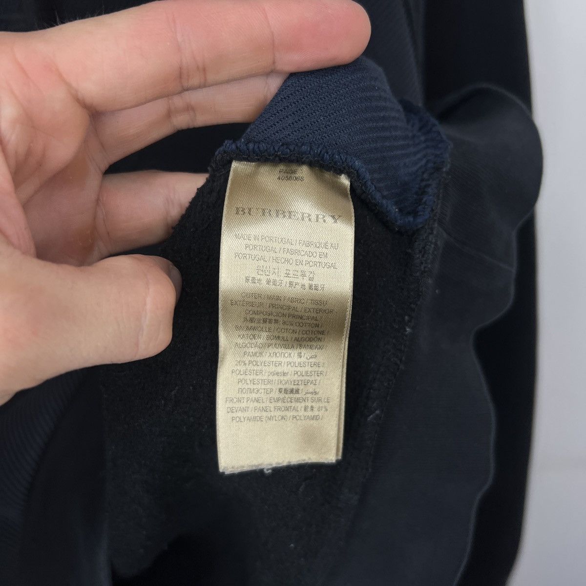 Burberry Burberry Men’s Hoodie Big Logo Sweatshirt Size US L / EU 52-54 / 3 - 7 Thumbnail