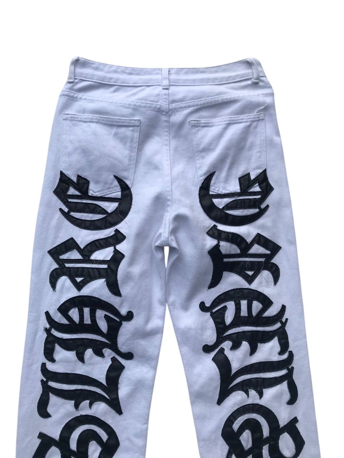 Other Slash Youth Back Pu Letter Streetwear Hip Hop Pants Size US 29 - 9 Thumbnail