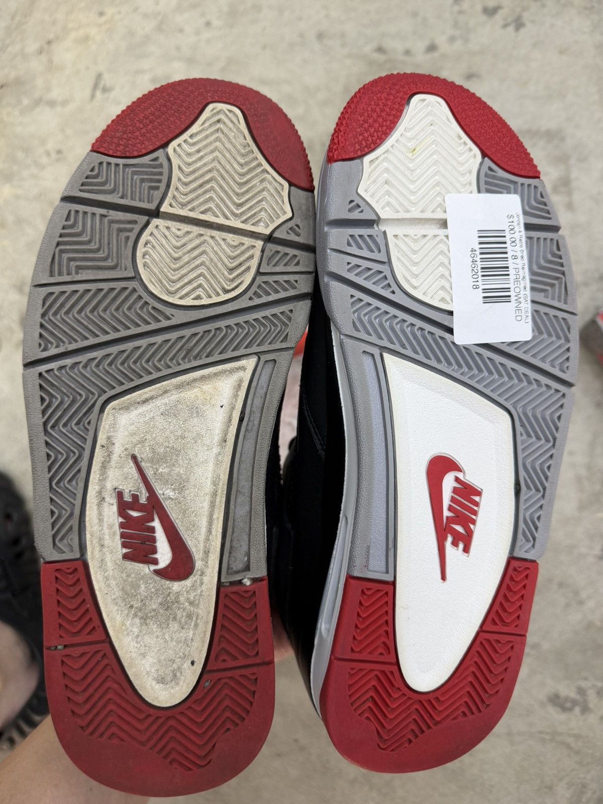 Jordan Brand Jordan 4 Bred Reimagined Size US 8 / EU 41 - 4 Thumbnail