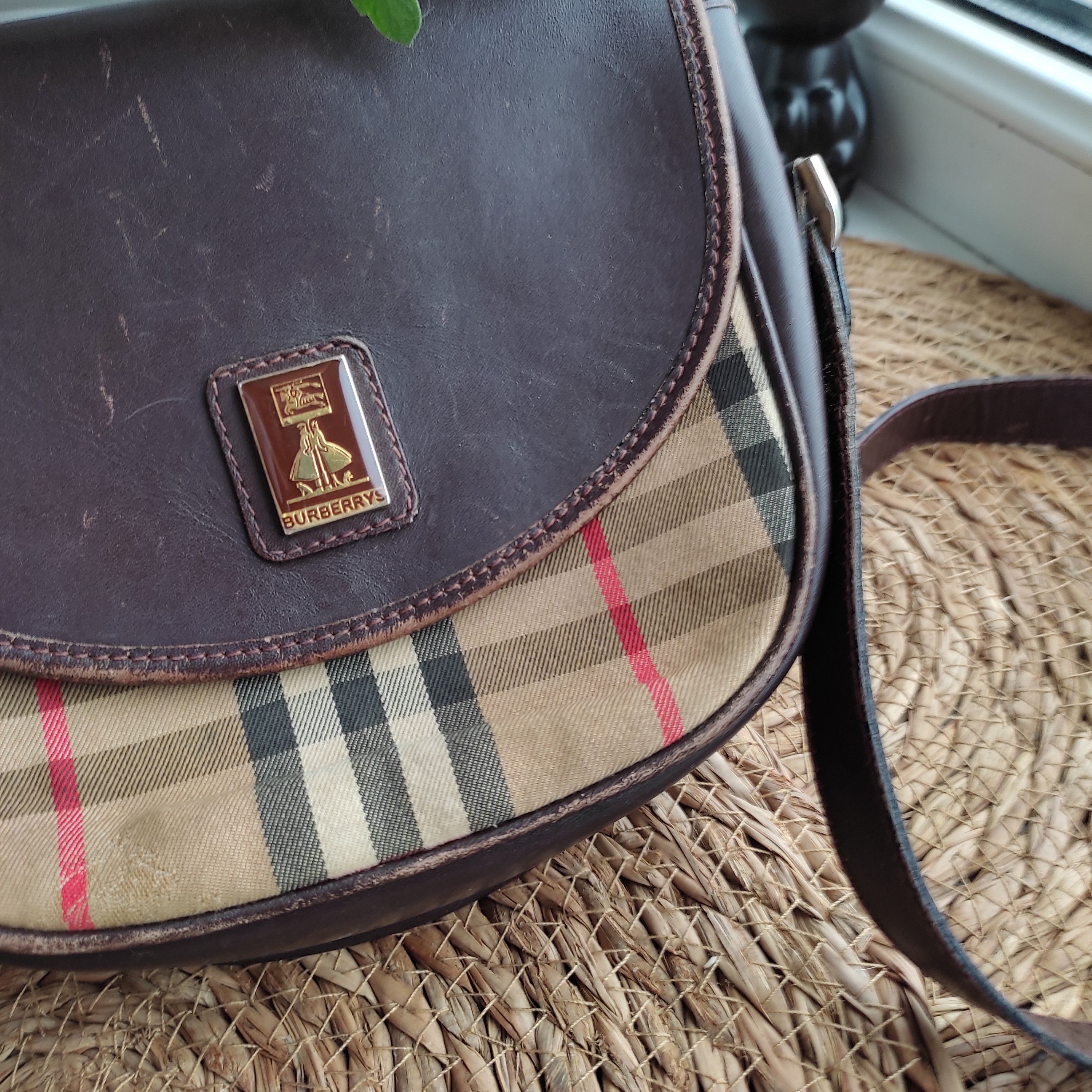 Burberry × Vintage Burberrys vintage crossbody bags nova check Size ONE SIZE - 6 Thumbnail