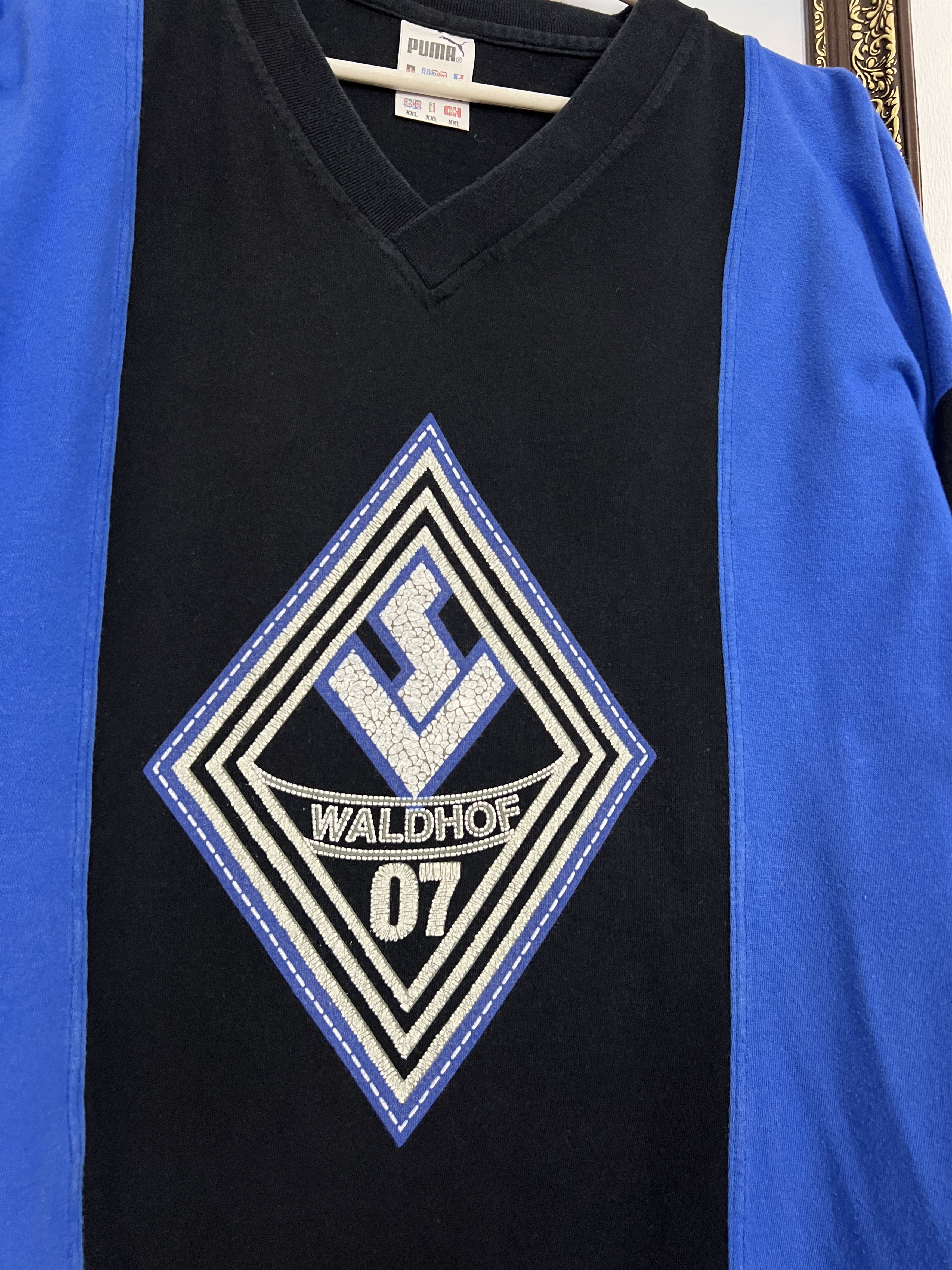 Puma Waldhof Mannheim Football Sweatshirt Soccer Long Sleeve Size US XXL / EU 58 / 5 - 3 Thumbnail