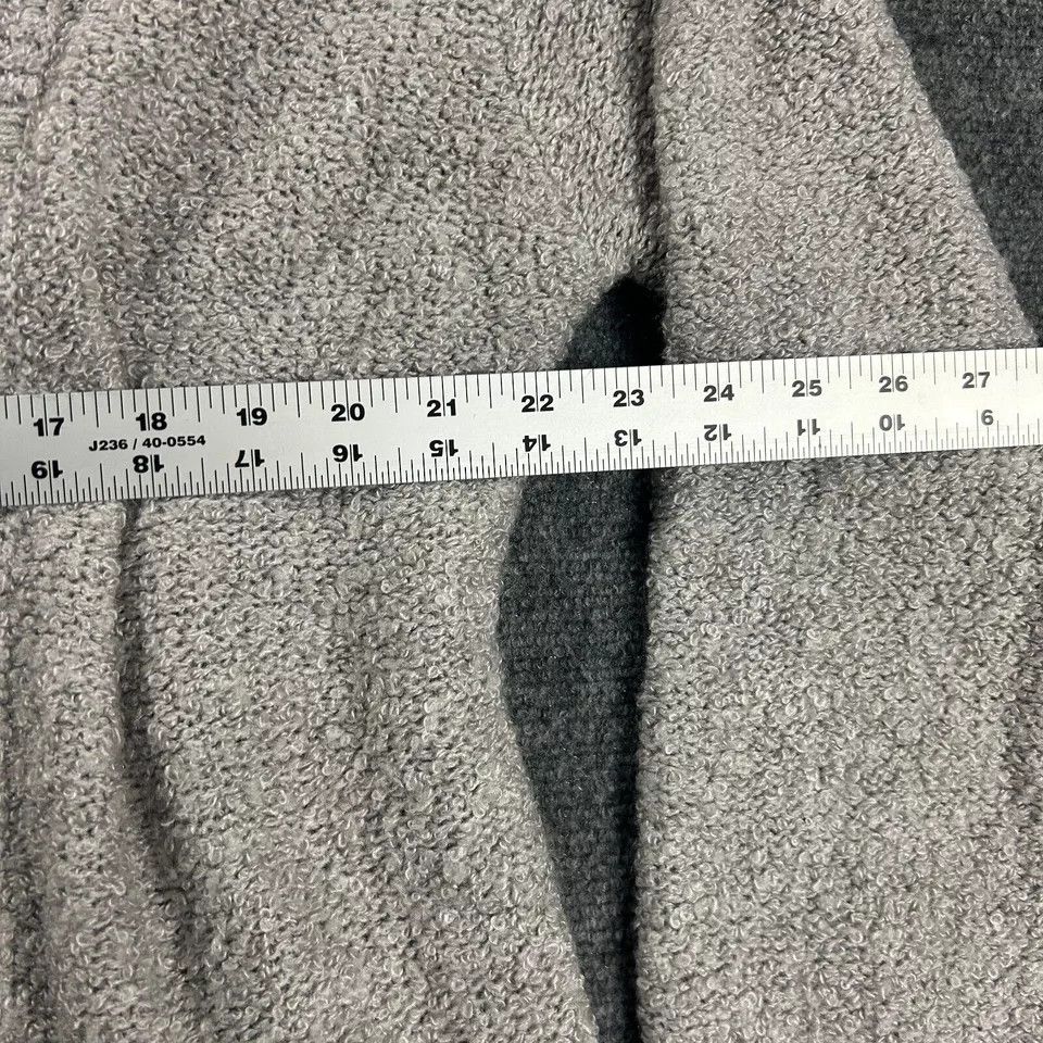 Other Le Chois Cardigan Womens Large Gray Chunky Knit 100% Acrylic Size L / US 10 / IT 46 - 3 Thumbnail