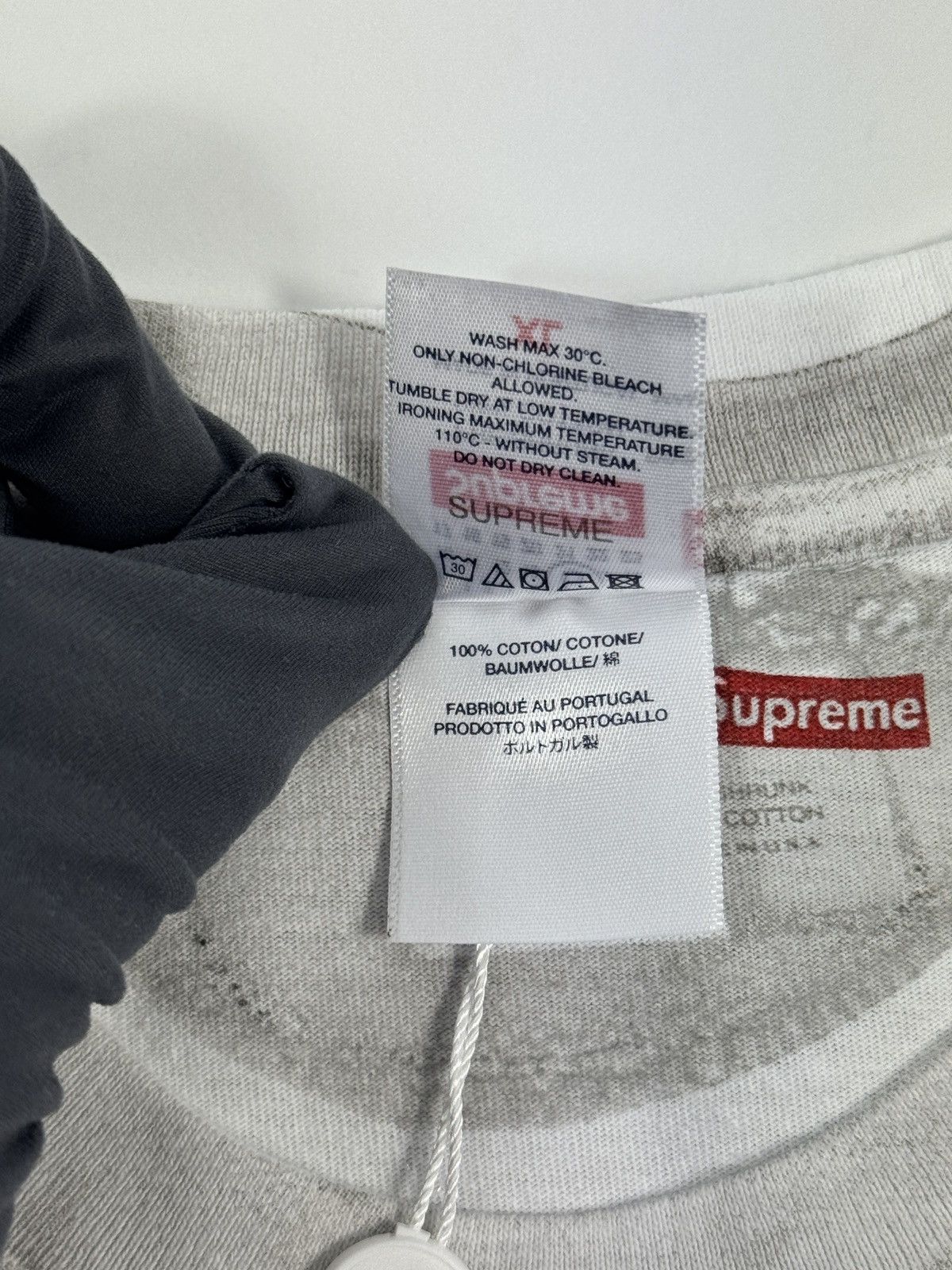 Maison Margiela × Supreme BOX LOGO T-SHIRT Size US XL / EU 56 / 4 - 6 Thumbnail