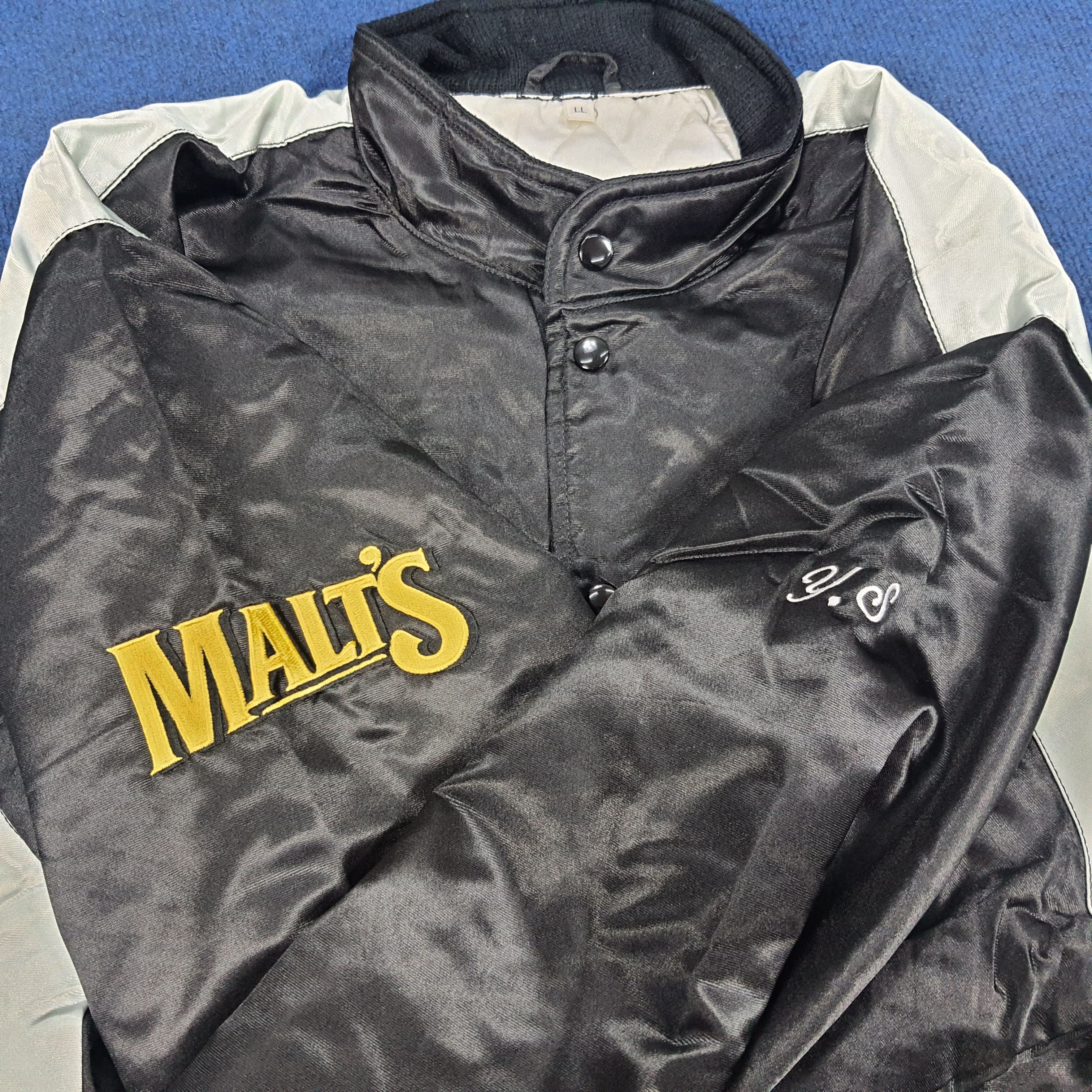 MLB × Vintage Vintage Suntory Malt's Baseball Team MLB Bomber Jacket Size US XXL / EU 58 / 5 - 6 Thumbnail