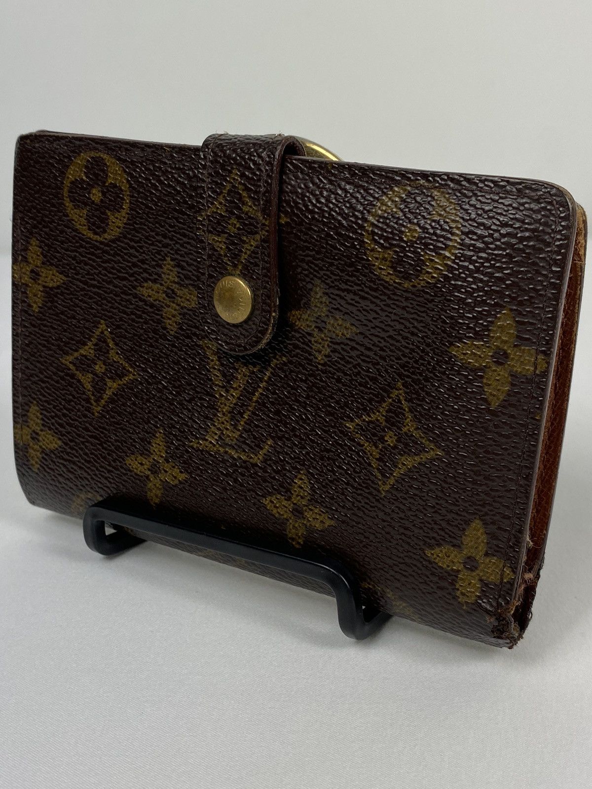 Monogram Kisslock Wallet
