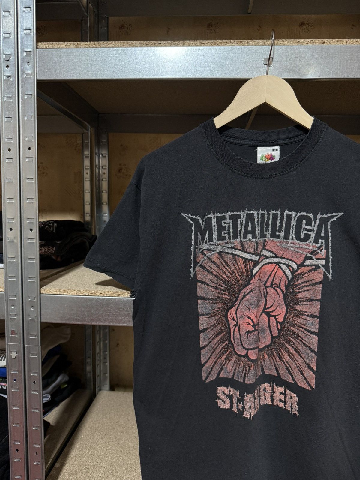 Band Tees × Vintage Vintage Metallica St. Anger Tour 2003 Band Rock T-Shirt Y2K Size US M / EU 48-50 / 2 - 3 Thumbnail