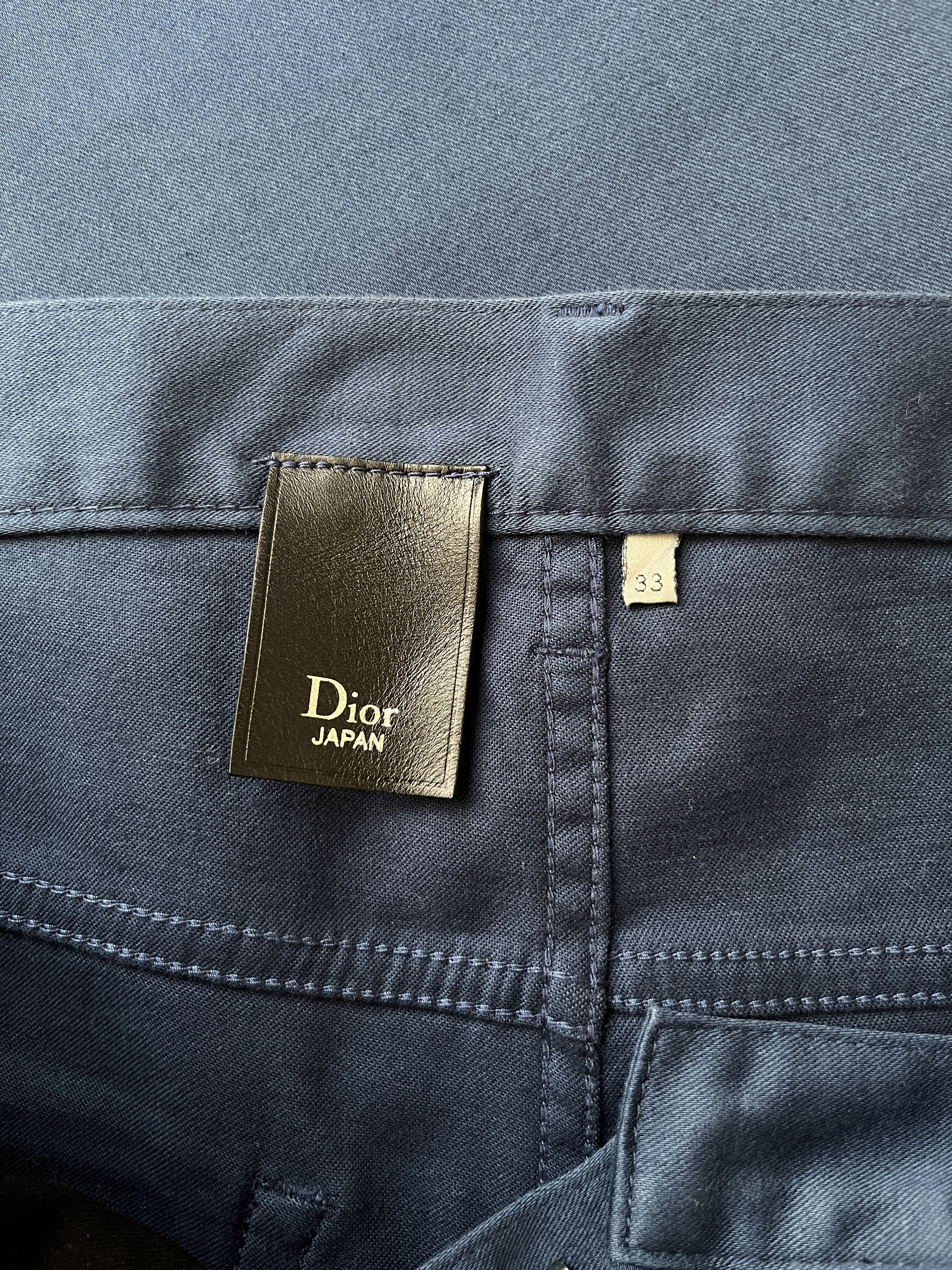Dior × Hedi Slimane ⚡️QUICK SALE⚡️MIJ Dior Hedi Slimane Blue Pants Jeans Size US 33 - 3 Thumbnail