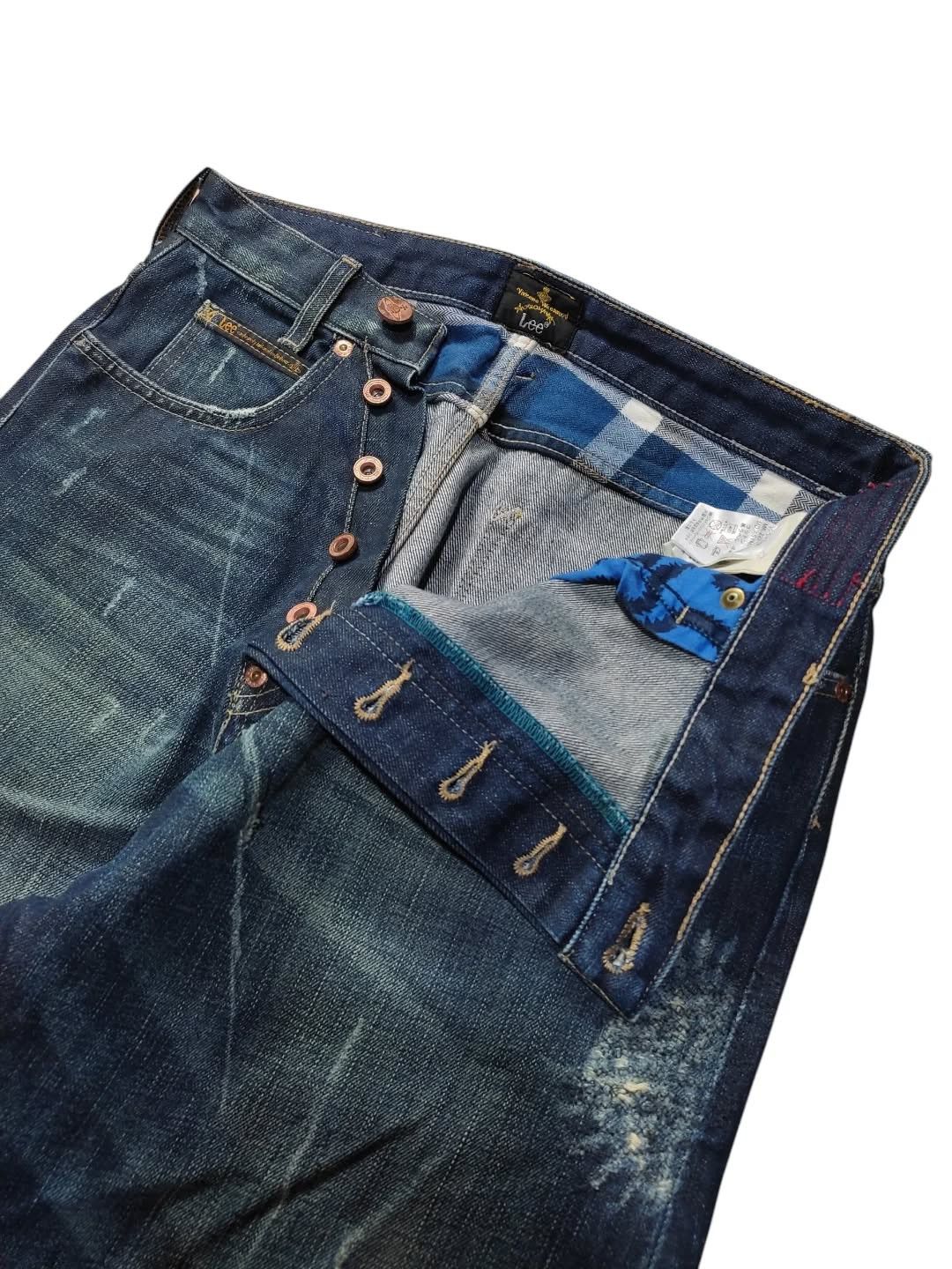 Vivienne Westwood VINTAGE Vivienne Westwood X Lee Y2K Asymmetrical Size US 30 / EU 46 - 4 Thumbnail