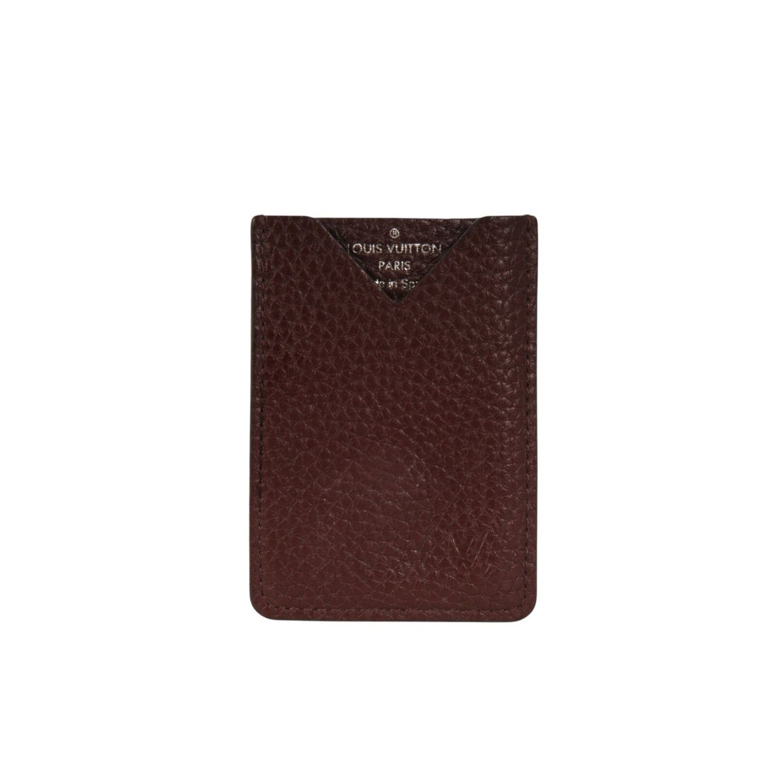 Louis Vuitton Taurillon Card File Holder Bordeaux Red Leather Size ONE SIZE - 11 Thumbnail