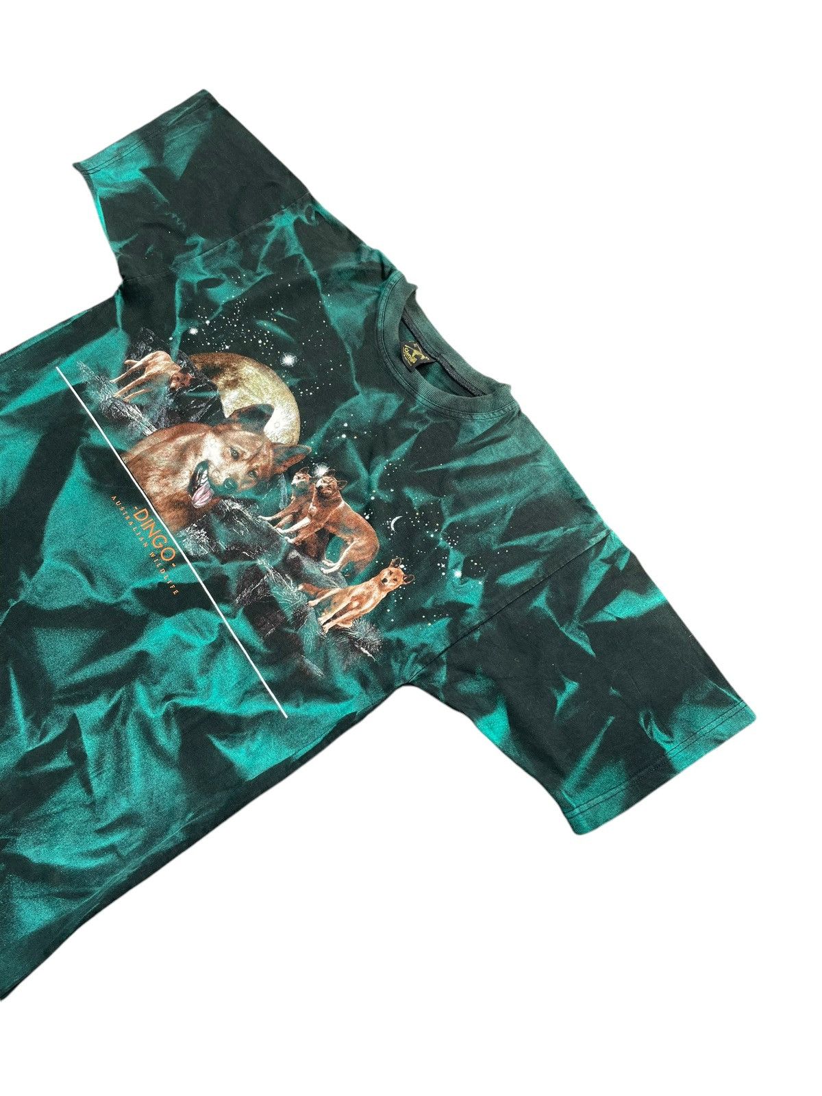 Vintage Vintage Dingo Australia Wildlife Tie Dye Size US XL / EU 56 / 4 - 2 Thumbnail