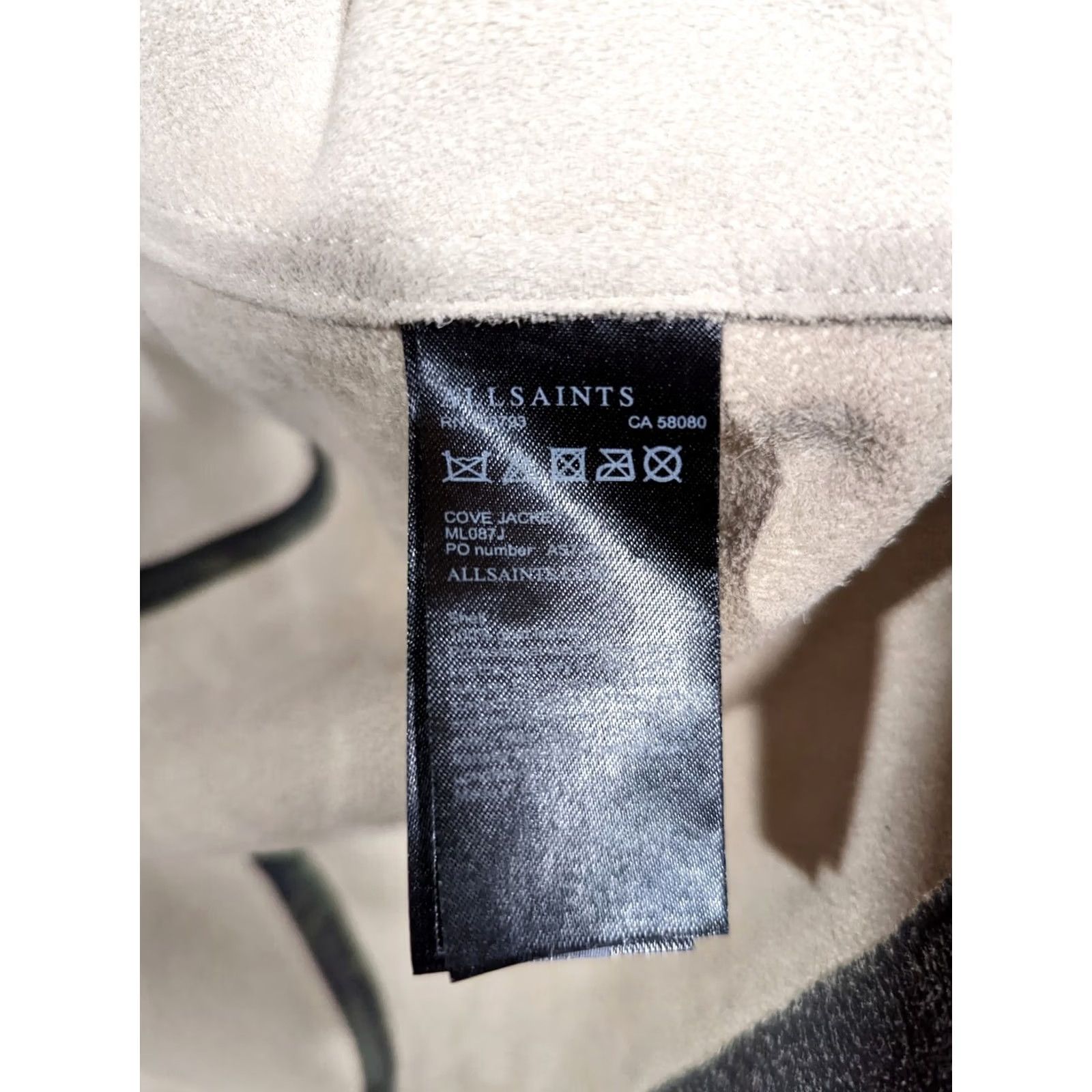 Allsaints AllSaints Cove Jacket Suede Leather Camo Military Field Jacket Rare Medium Men's Black Multicolor Camouflage Leather Jacket Size US M / EU 48-50 / 2 - 5 Thumbnail