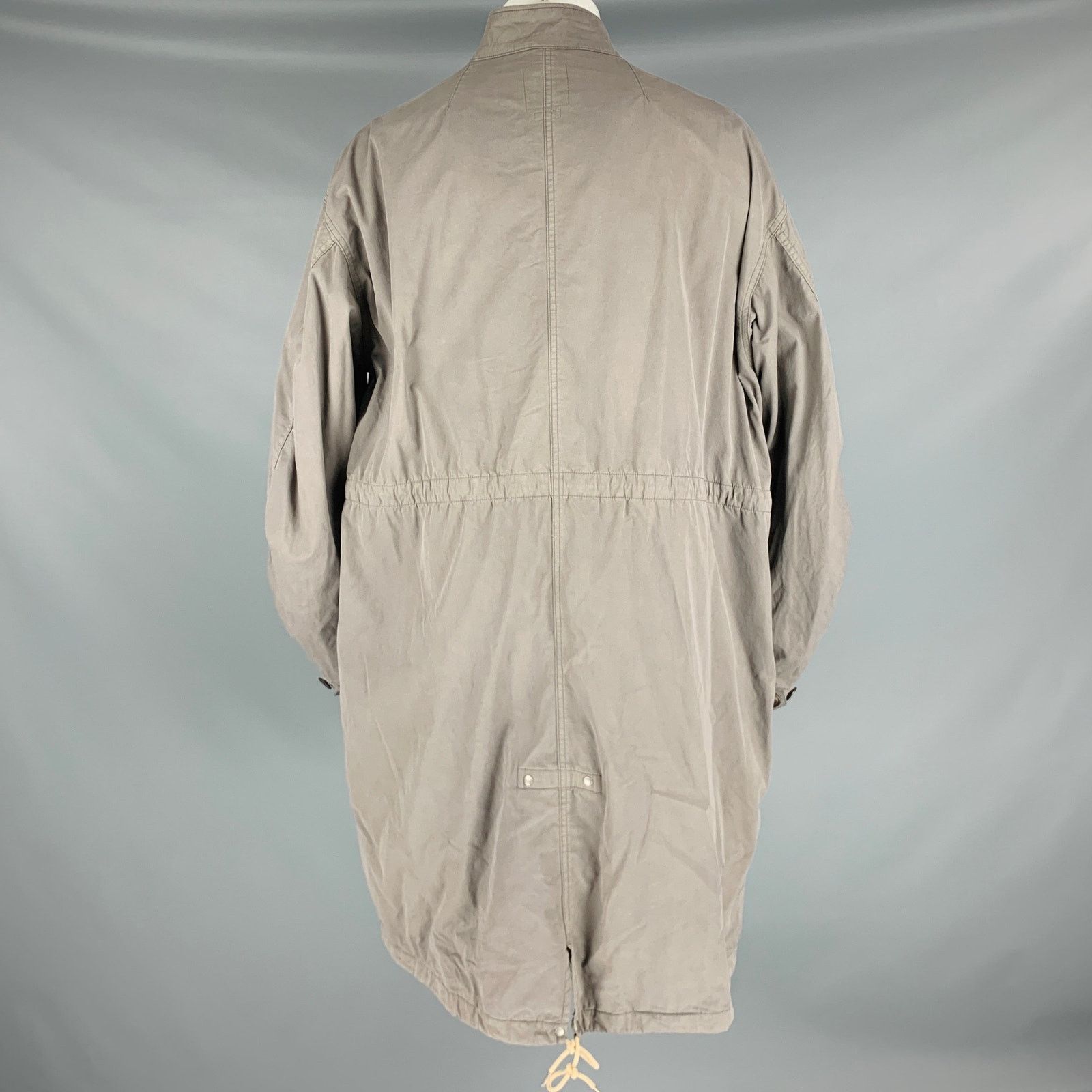 Visvim VISVIM Size S -Chamdo Fishtail Parka- Grey Cotton Parka Coat Size US S / EU 44-46 / 1 - 4 Thumbnail
