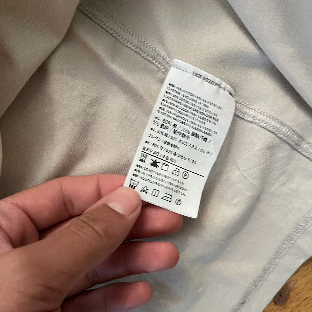 Arc'teryx × Vintage Arc’teryx Cream Lightweight Polo Size US L / EU 52-54 / 3 - 5 Thumbnail