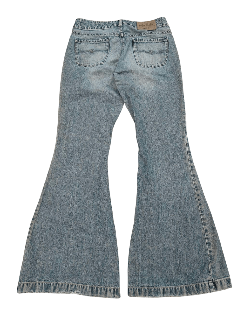 Silver Jeans Co. Silver Jeans Super Flare Denim Size 28" / US 6 / IT 42 - 3 Thumbnail