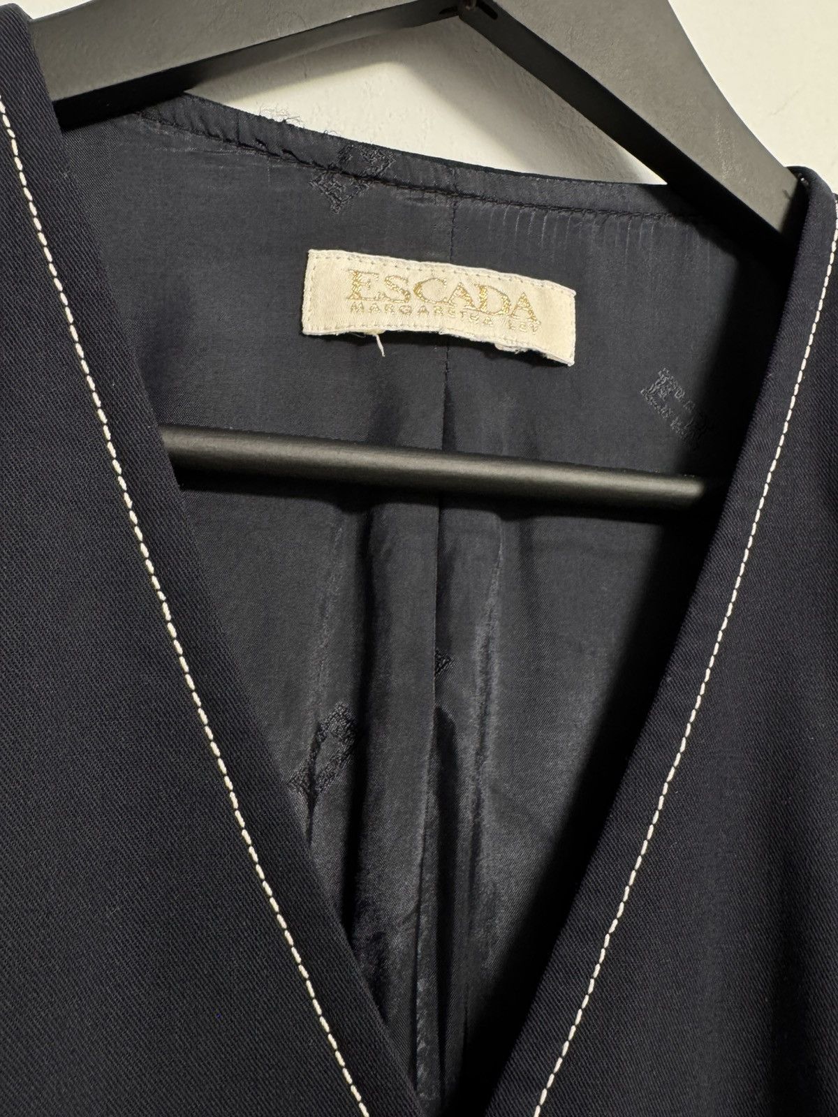 Escada Escada women's wool tailored vest Size S / US 4 / IT 40 - 8 Thumbnail