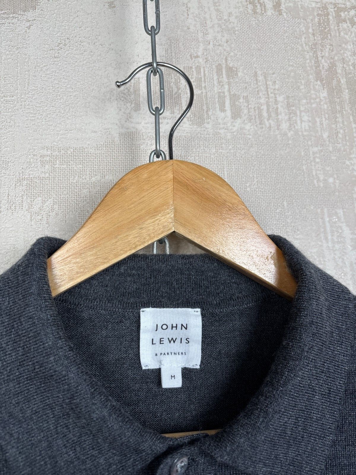 Other John Lewis Merino Wool Sweater Polo Collar Size US M / EU 48-50 / 2 - 4 Thumbnail