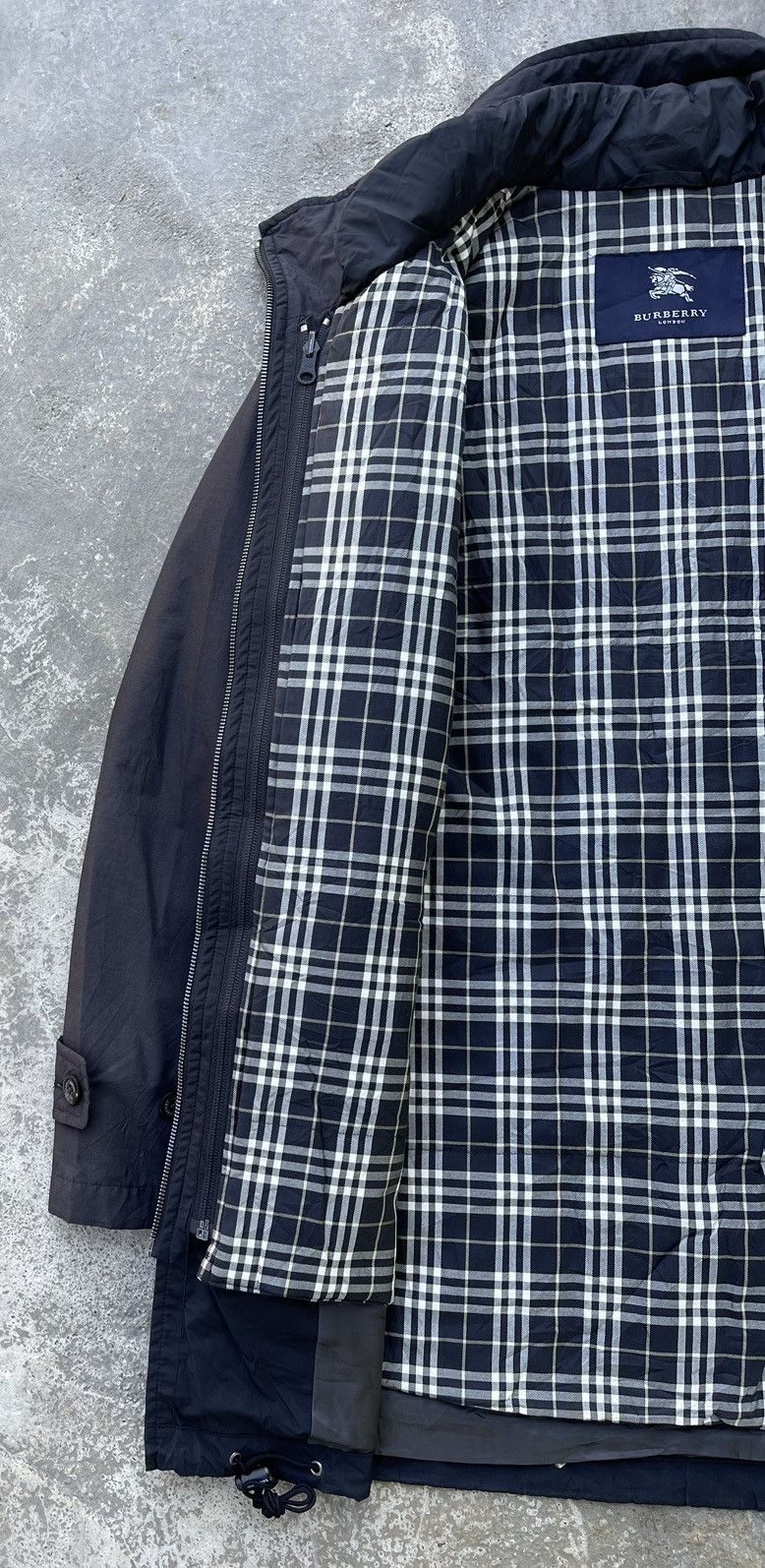Burberry 🔥Vintage Burberry Double Layer Nova Check Coat/Jacket Size US M / EU 48-50 / 2 - 9 Thumbnail