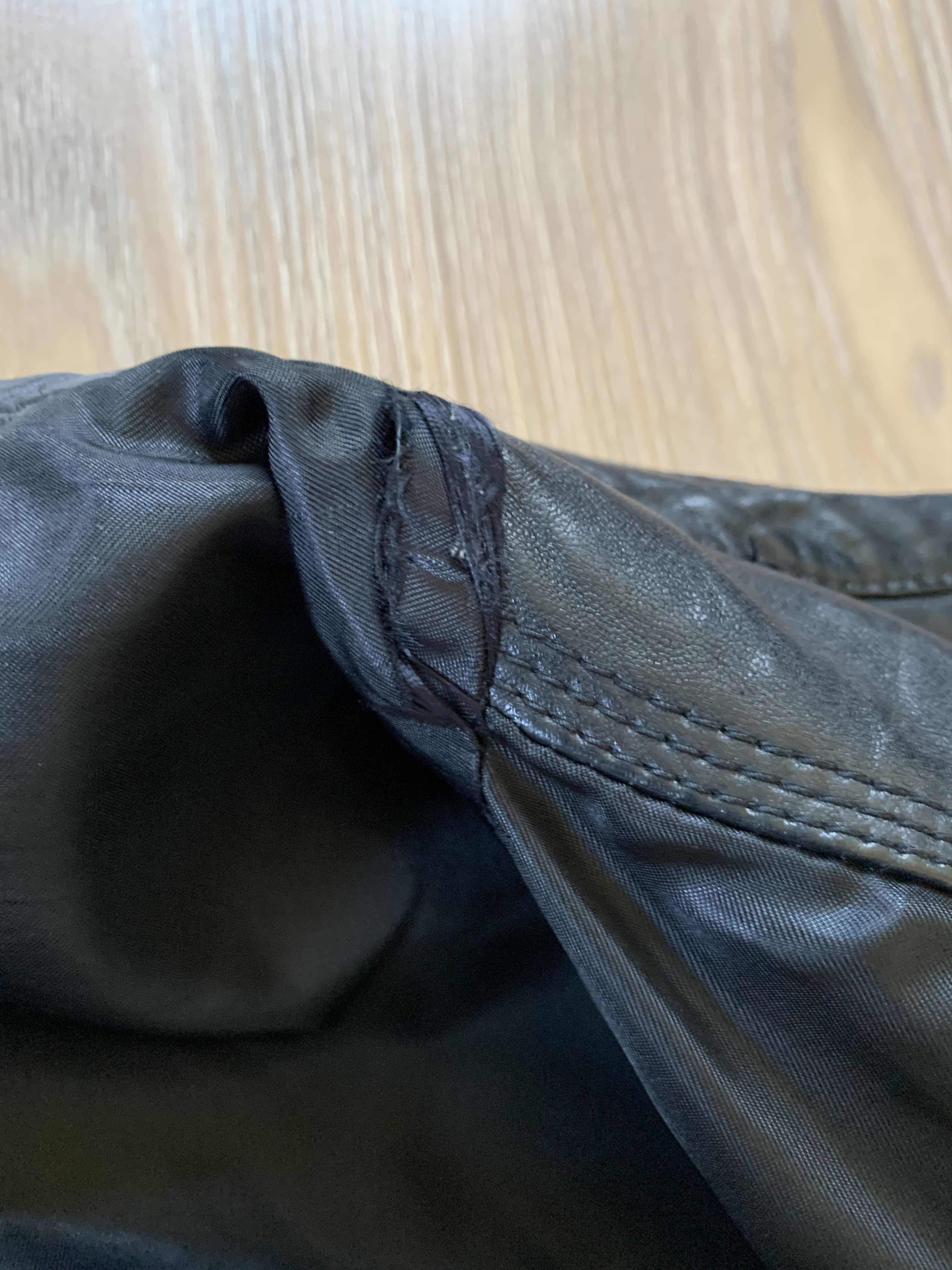 Tommy Hilfiger × Vintage Tommy Hilfiger Vintage Leather Jacket Size US M / EU 48-50 / 2 - 8 Thumbnail