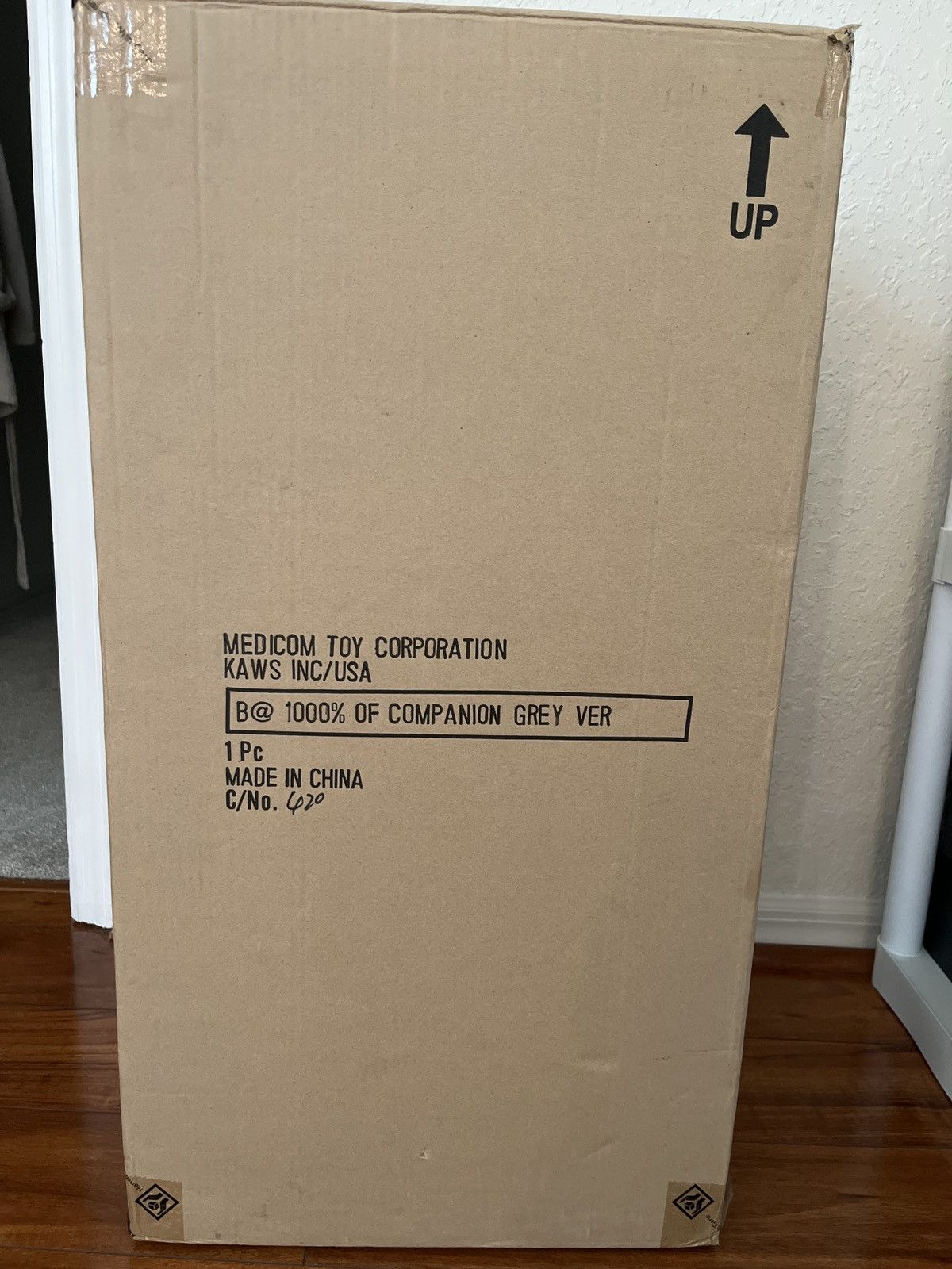 Kaws Kaws x Medicom Bearbrick Original Fake 1000% Companion Grey Size ONE SIZE - 16 Thumbnail