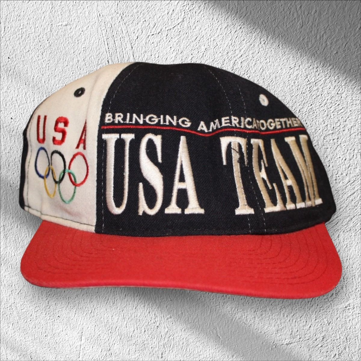 Vintage 1996 Olympics Starter Bringing America Together Hat